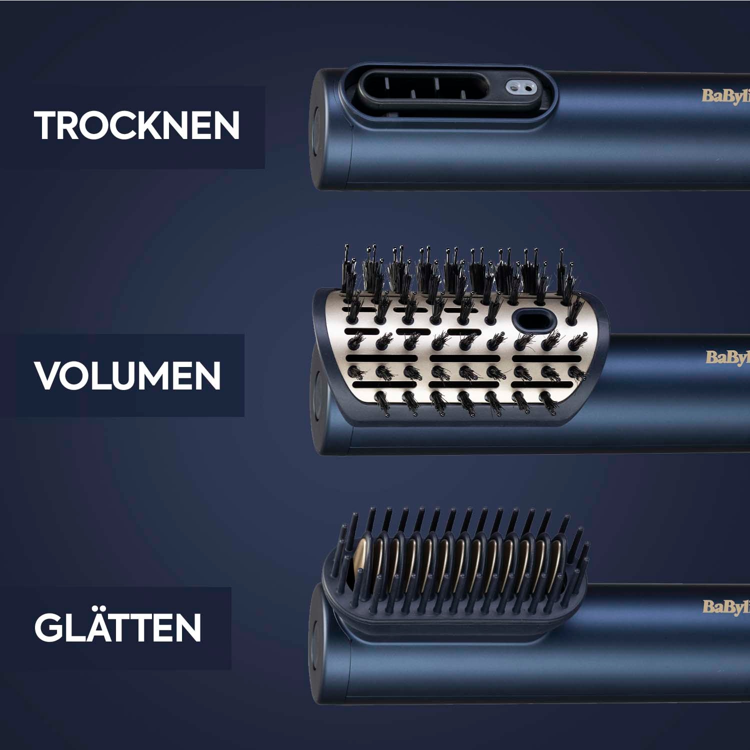 BaByliss Multihaarstyler »Air Wand AS6550E«, 3 Aufsätze