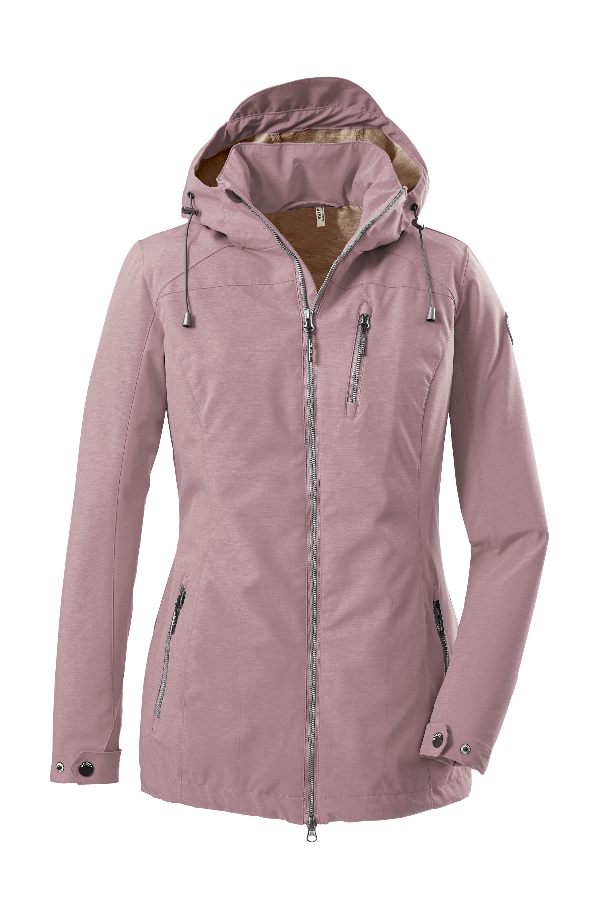 G.I.G.A. DX by killtec Softshelljacke »Solena«, Wasserabweisend, 2-Wege-Reißverschluss, abnehmbare Kapuze