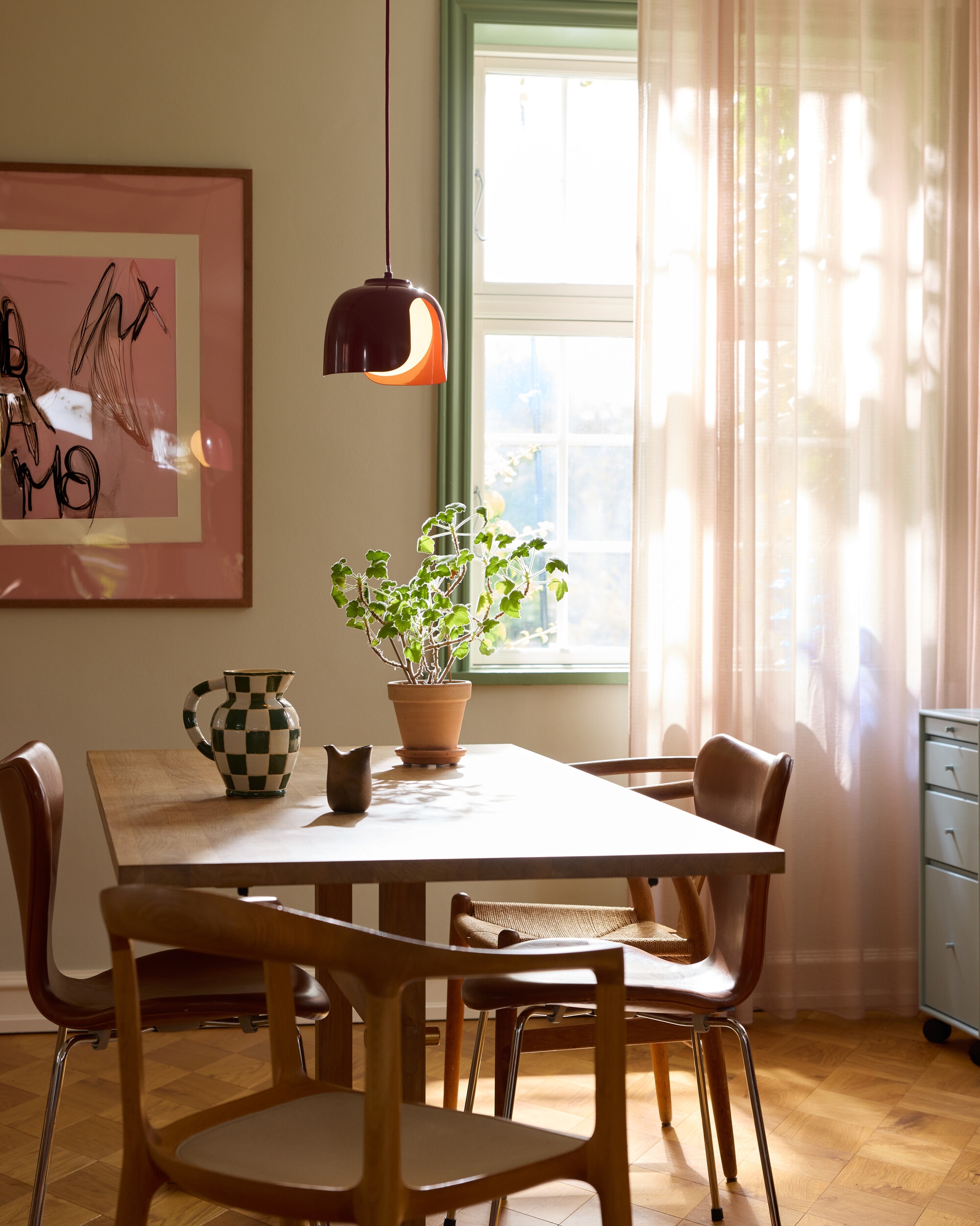 Osram Pendelleuchte »Decor Corolle« E27 1 Stk. Fassung E27, Stahl und Glas