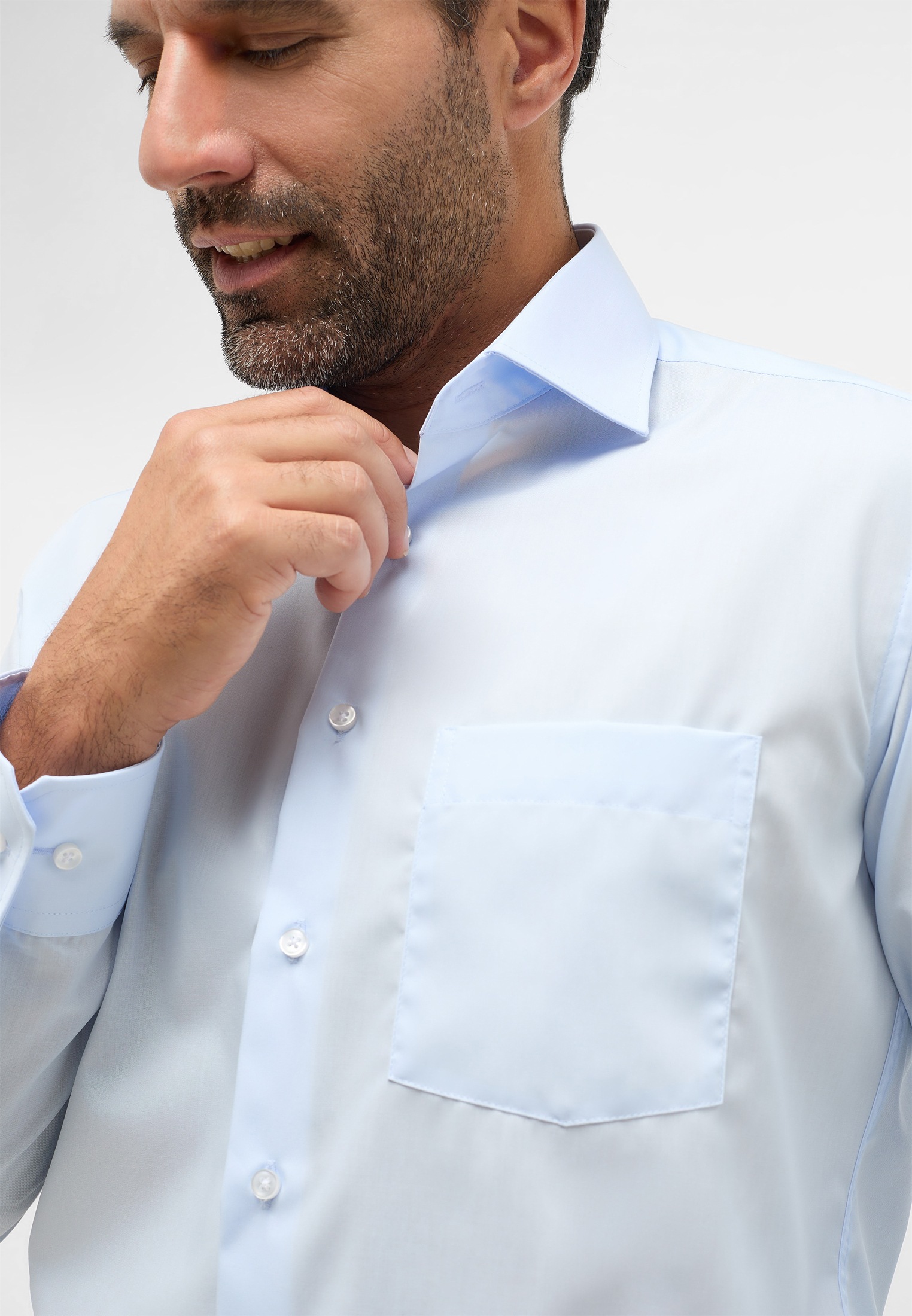Eterna Langarmhemd »MODERN FIT«, NON IRON (bügelfrei)