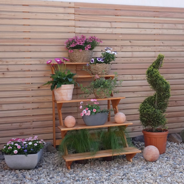 promadino Pflanzentreppe »Blumentreppe groß«, BxTxH: 78x100x109 cm online  kaufen