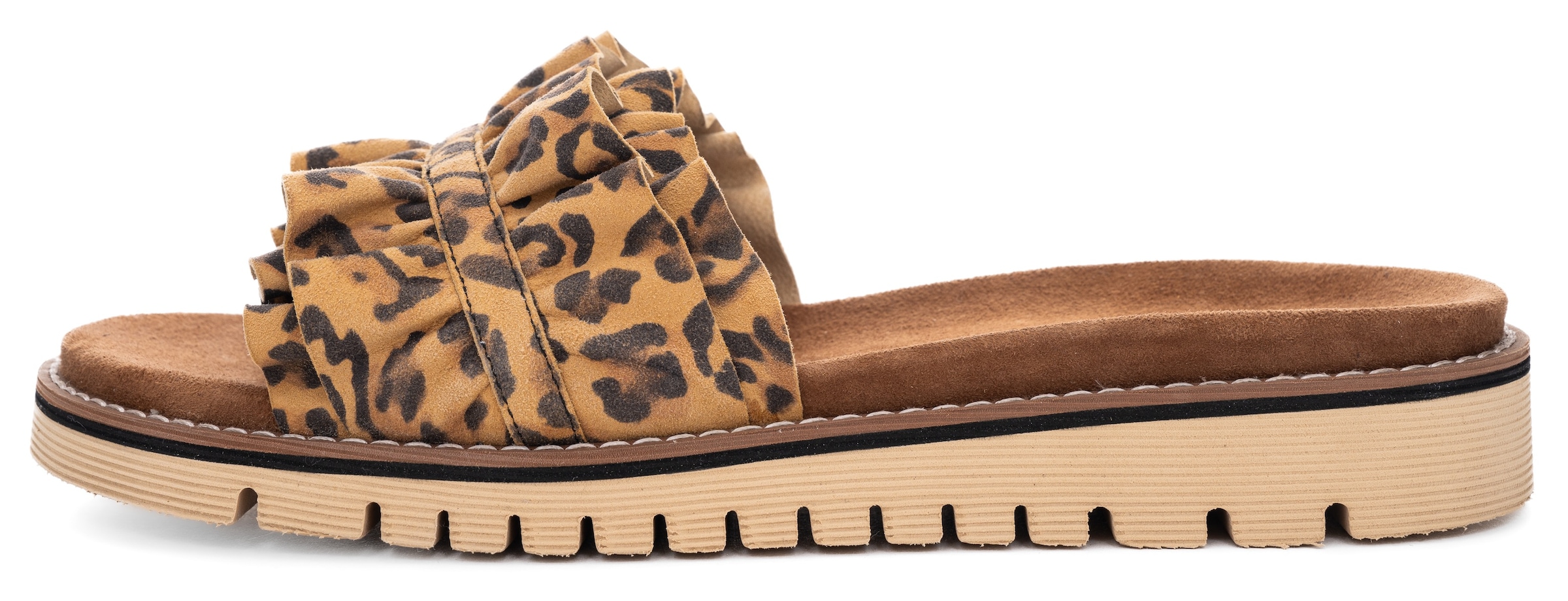 Ara Pantolette »KIENT«, Slides, Flats, Sandale mit geraffter Bandage