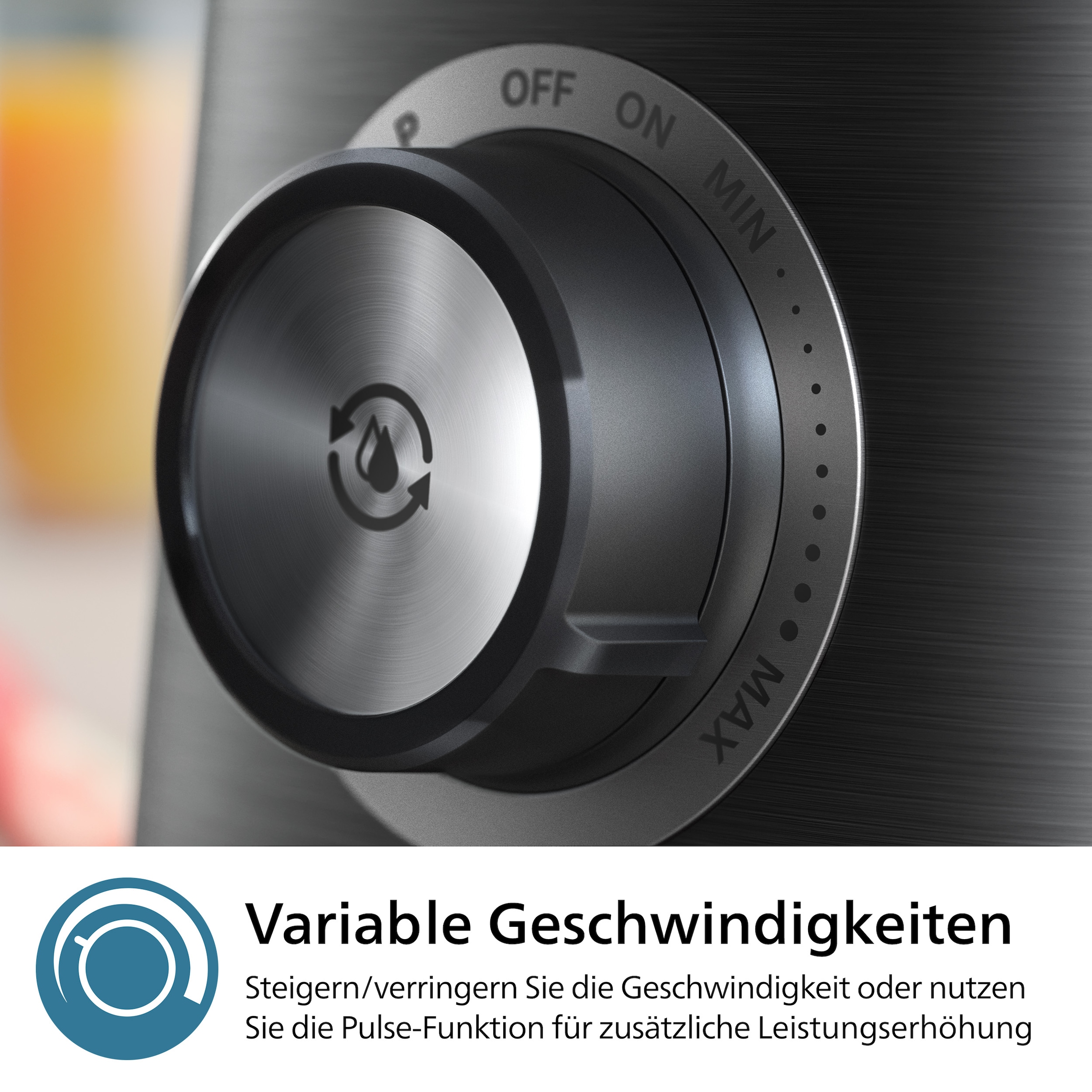 Philips Standmixer »HR3040/00 5000 Series, mit ProBlend Plus-Technologie,«, 1200 W, 2-Liter-Behälter und automatischer Reinigung; Edelstahl/Grau