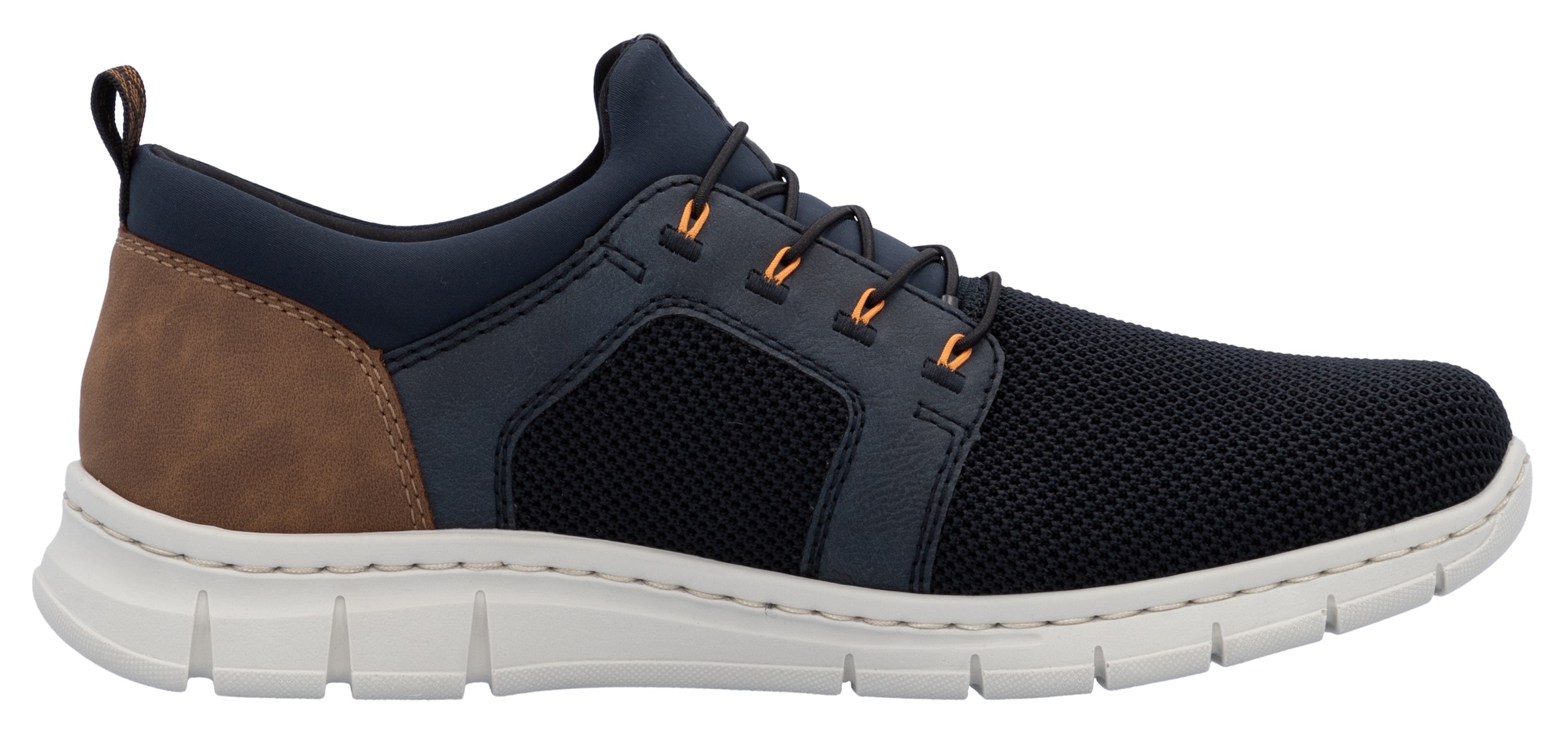 Rieker Slip-On Sneaker, Schlupfschuh, Halbschuh, Freizeitschuh mit Gummizug, zum Schlupfen