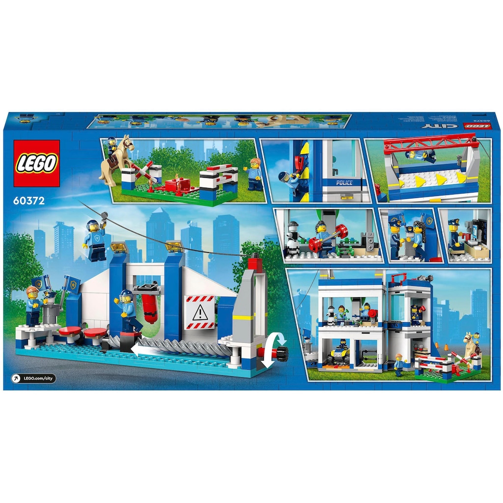 LEGO® Konstruktionsspielsteine »Polizeischule (60372), LEGO® City«, (823 St.)