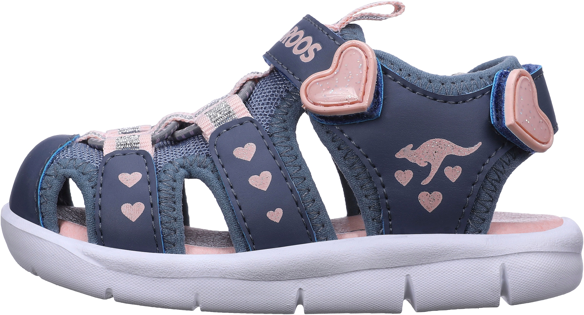 KangaROOS Sandale »K-Mini«, mit Klettverschluss