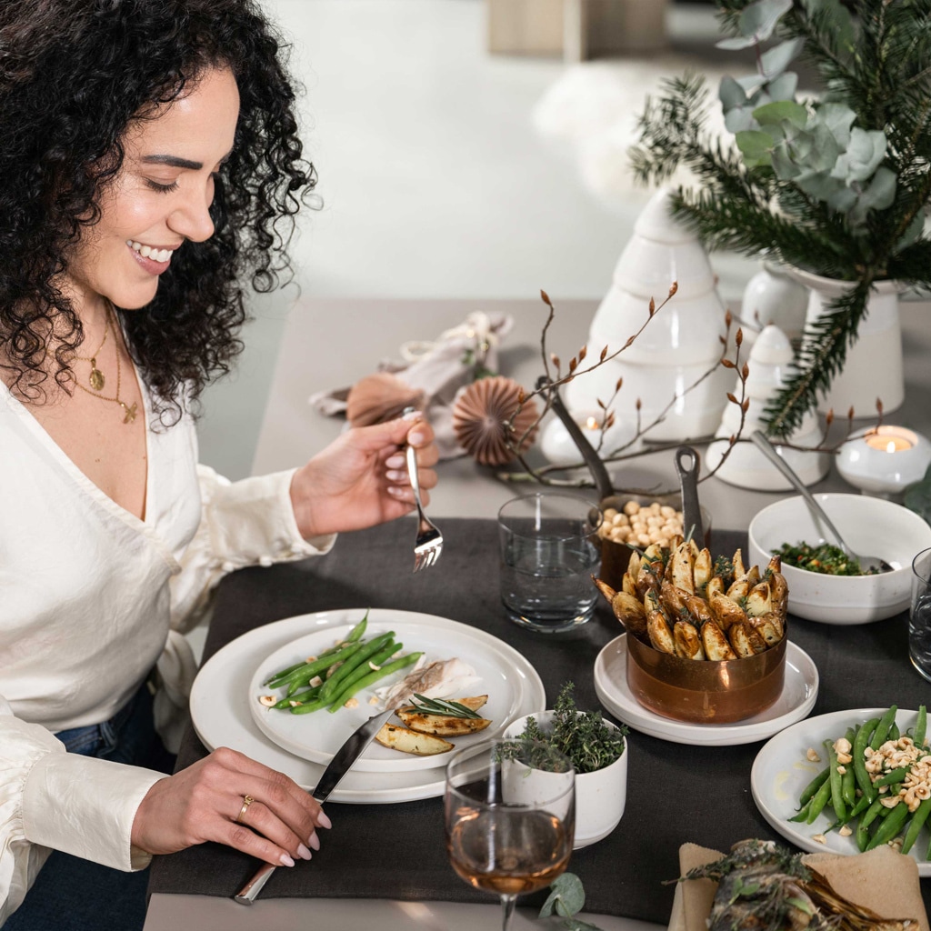 like. by Villeroy & Boch Weihnachtsfigur »Dekofigur Winter Glow ø 11 cm beige«