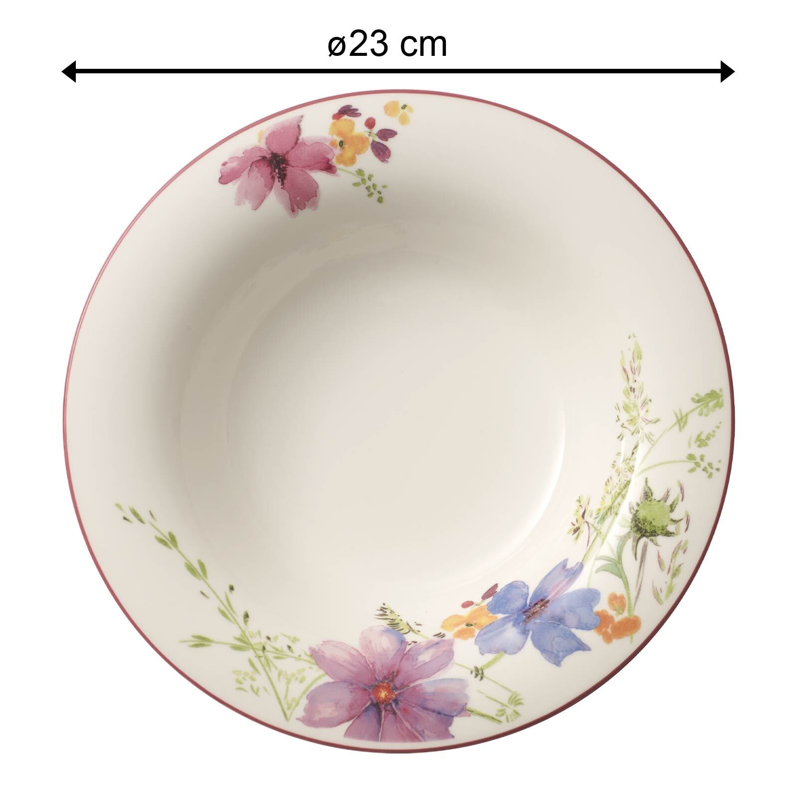 Villeroy & Boch Suppenteller »Suppenteller Mariefleur Basic ø 23 cm 6er Set günstig online kaufen