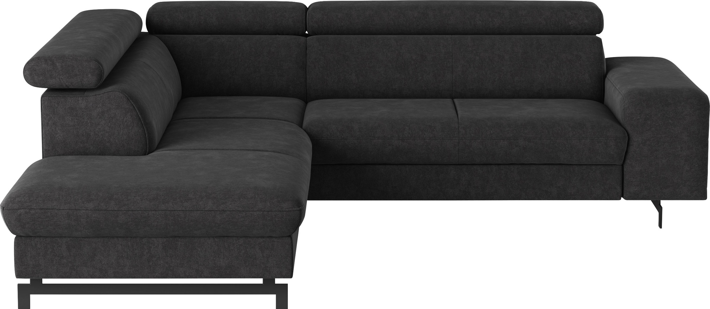 COTTA Ecksofa "Emma L-Form" mit Kopfteilverstellung, wahlweise mit Bettfunk günstig online kaufen