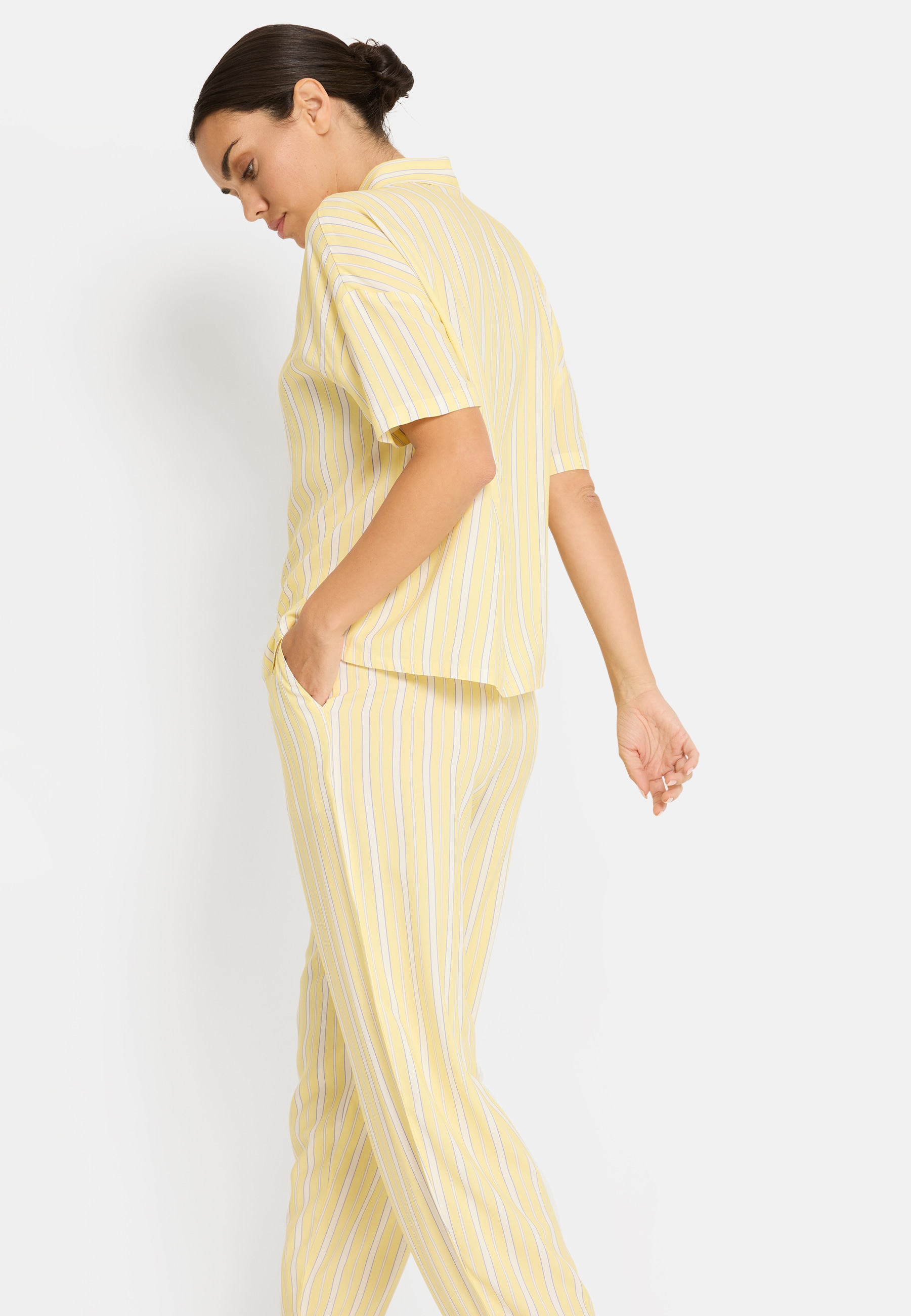 LSCN by LASCANA Pyjama Set, 2 mit weiter Ballon-Hose