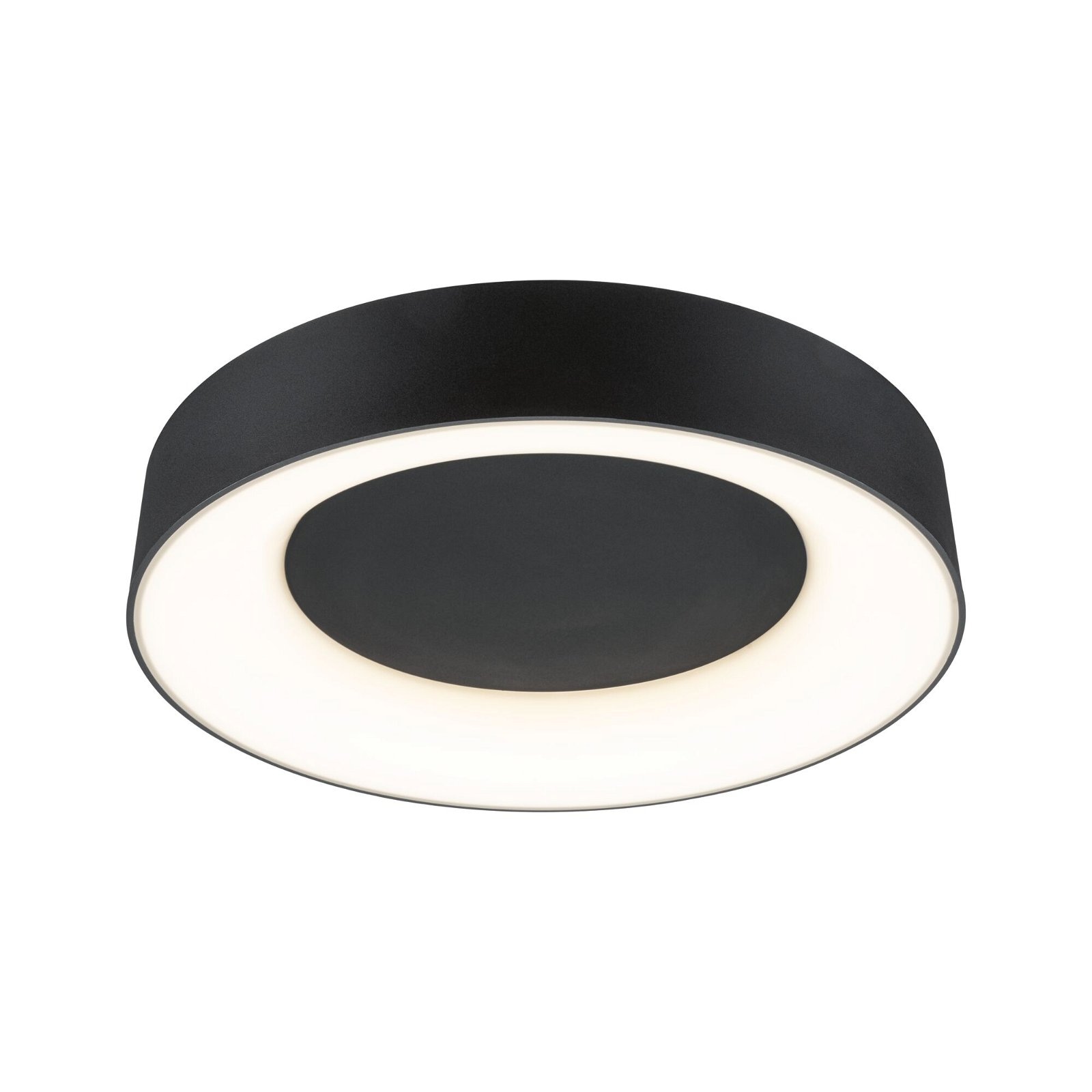 Paulmann LED Deckenleuchte »Casca IP44 White Switch 2100lm 230V 23W Schwarz matt«, 1 flammig