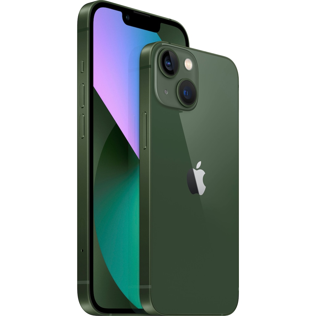 Apple Smartphone »iPhone 13«, Alpine Grün, 15,4 cm/6,1 Zoll, 512 GB Speicherplatz, 12 MP Kamera