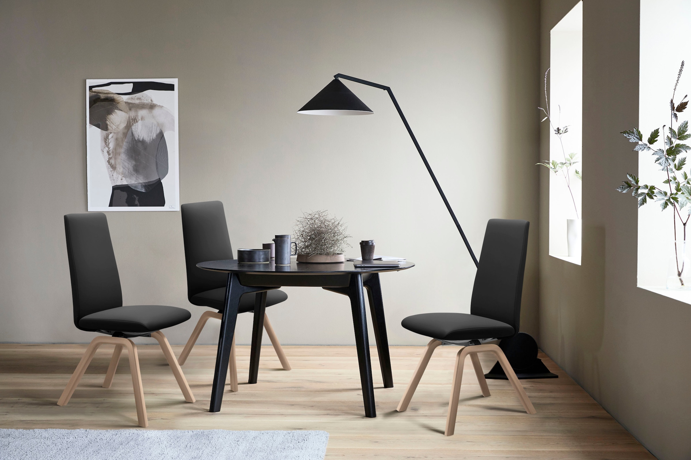 Stressless Polsterstuhl "Laurel" () High Back, Größe M, mit schräggestellte günstig online kaufen