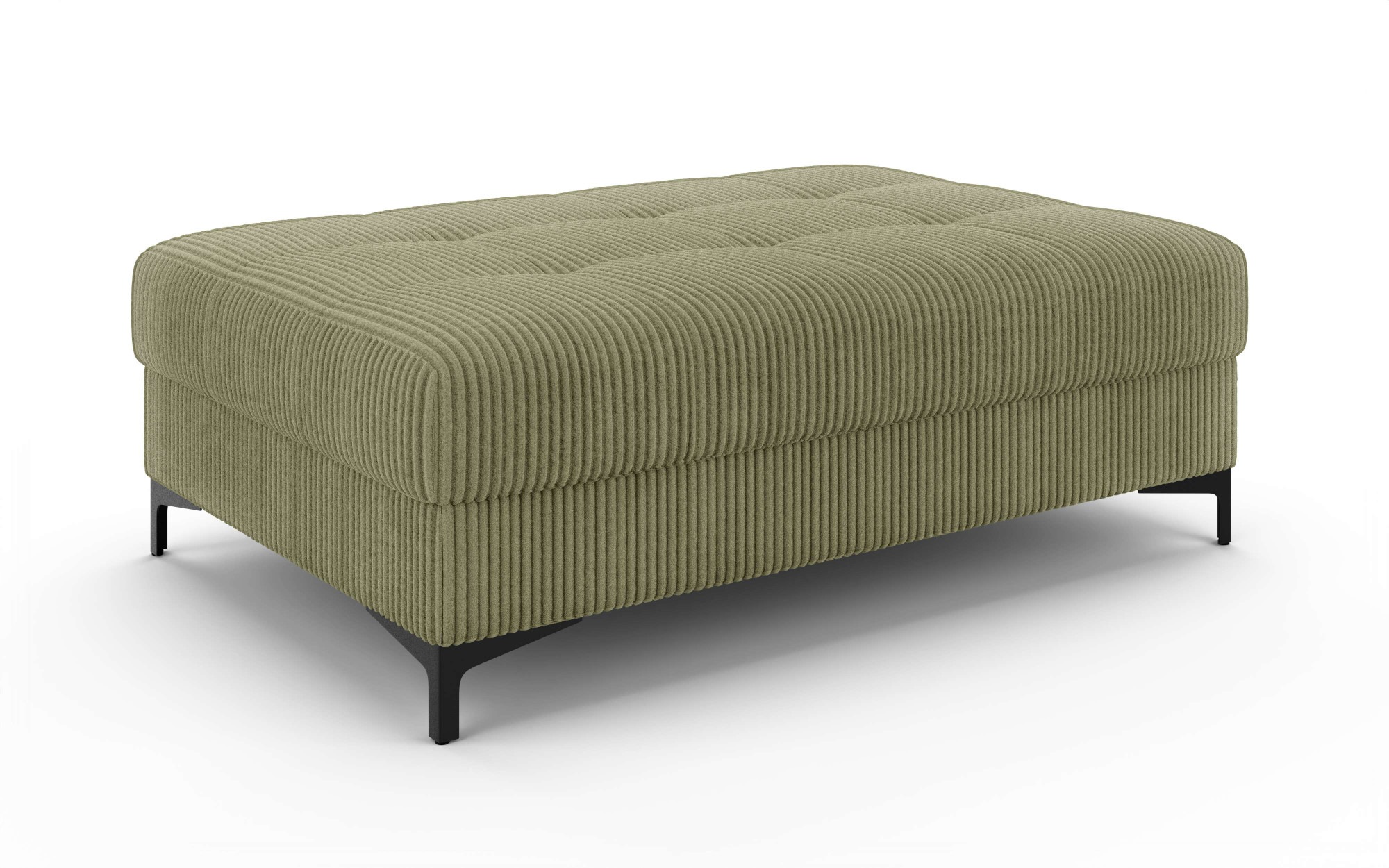OTTO home Polsterhocker »LEEVKE Sitzhocker passend zum Sofa, Breite 115 cm« günstig online kaufen