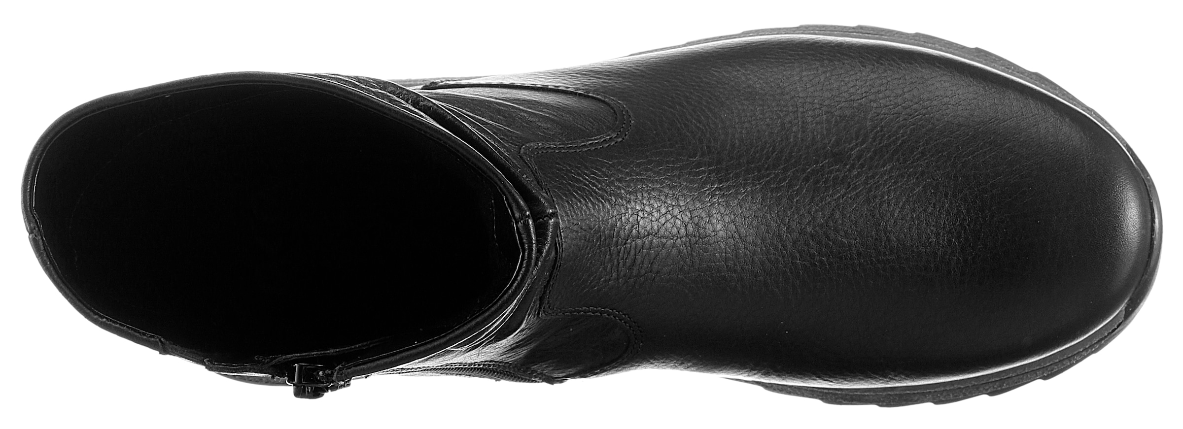 Ara Schlupfboots »OSAKA«, Stiefelette, Keilabsatz, Casual-Boots in Komfortweite H = sehr weit