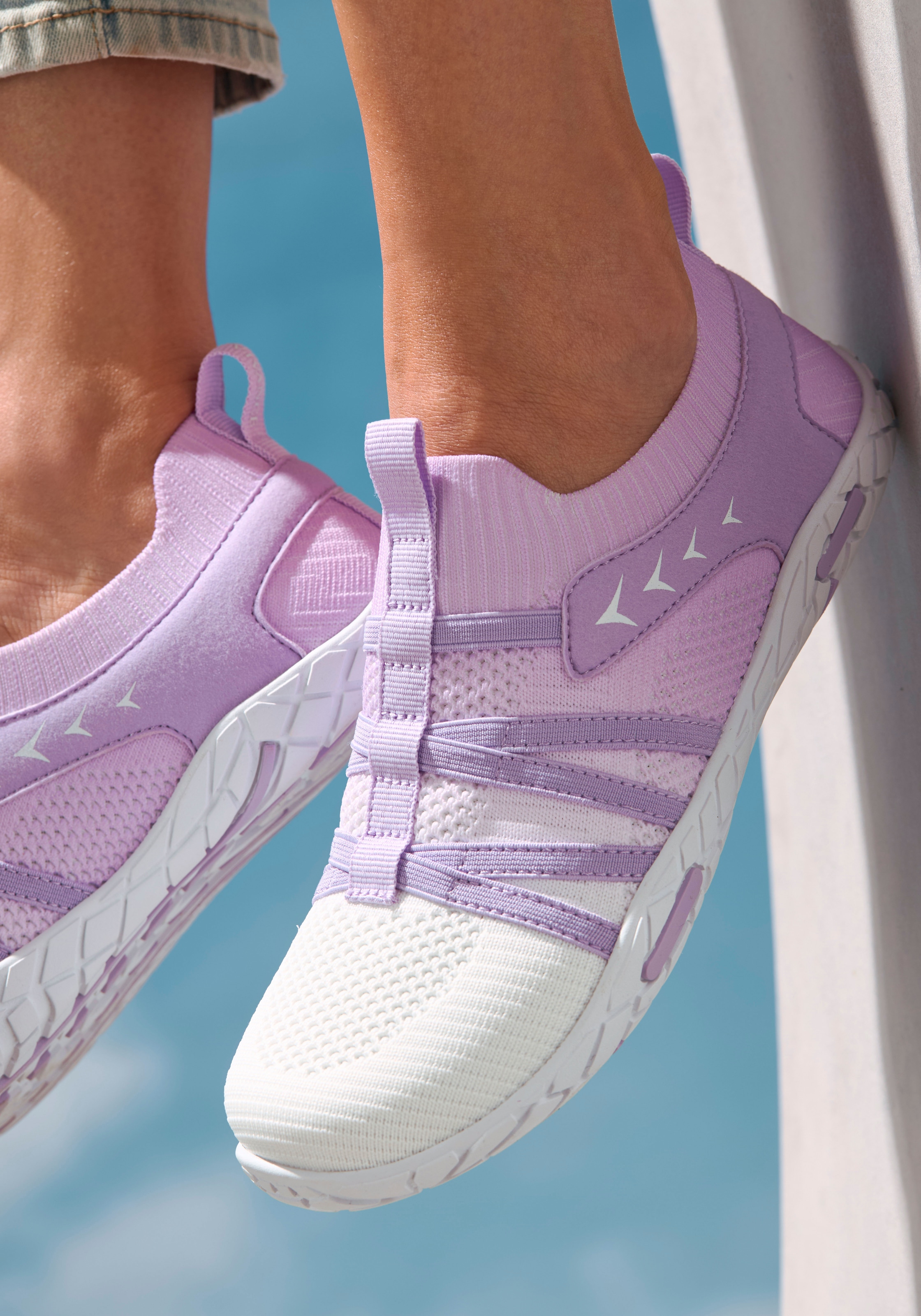 Vivance Sneaker »Halbschuh, Freizeitschuh«  mit Farbverlauf zum Reinschlüpfen