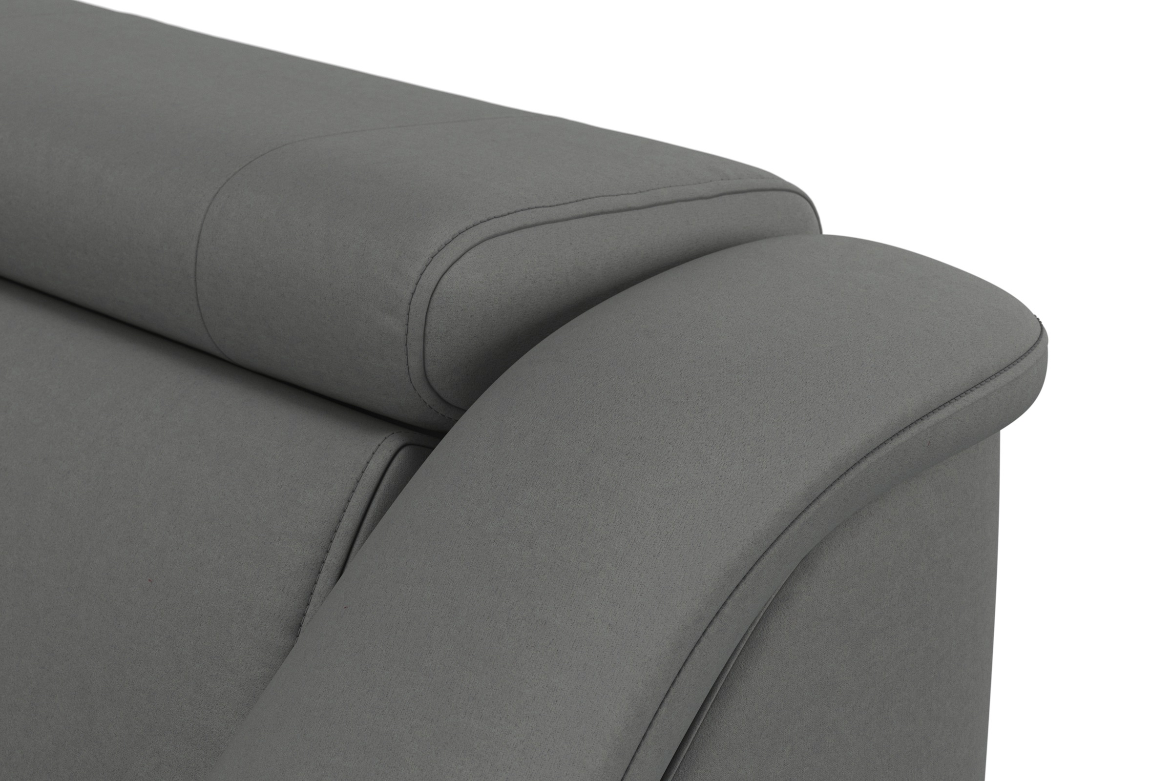 sit&more Ecksofa »Freetown L-Form«, inklusive Kopfteilverstellung und komfortablem Federkern