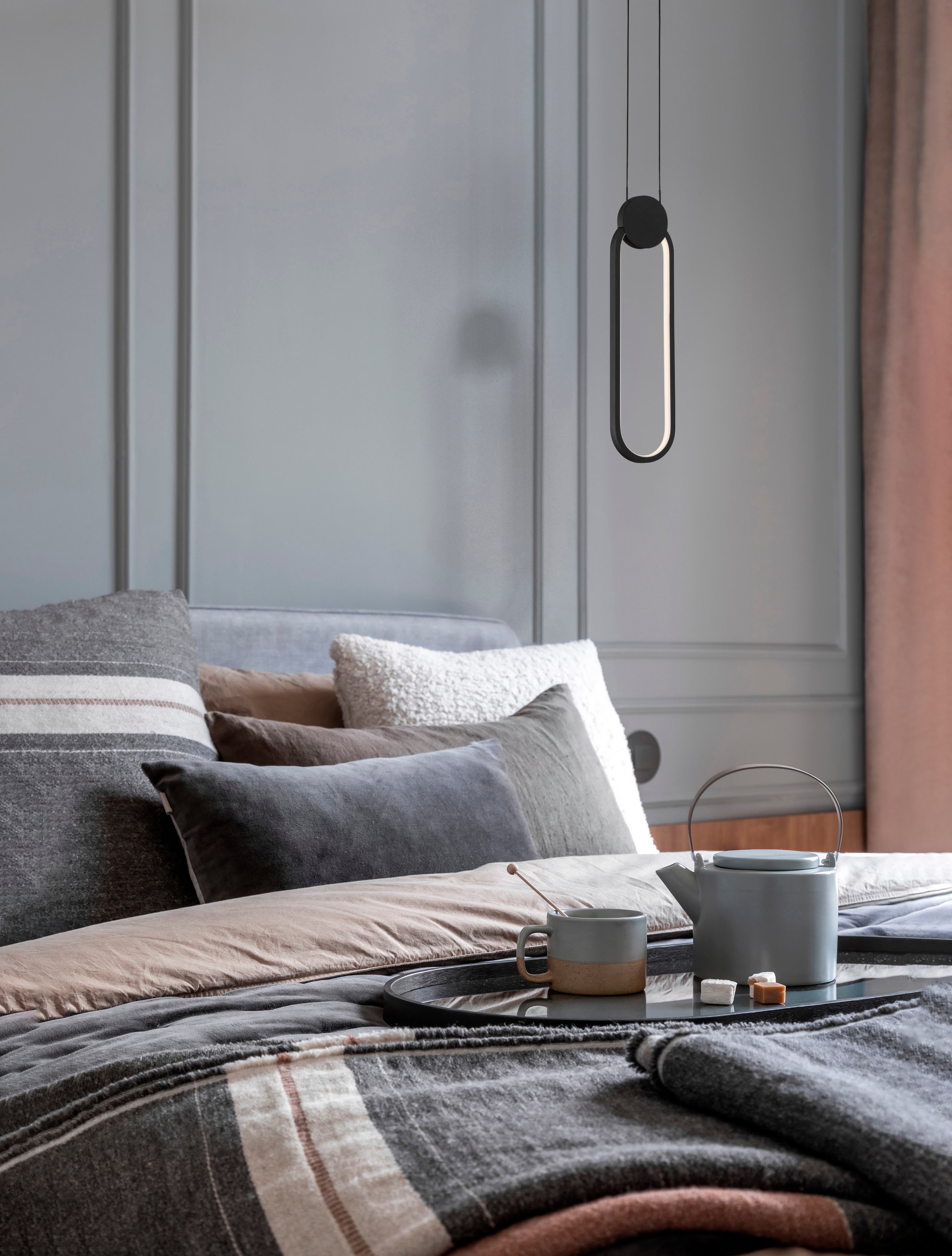 Nova Luce LED-Hängeleuchte »WIRO«, 1 flammig, Leuchtmittel LED-Modul   LED günstig online kaufen