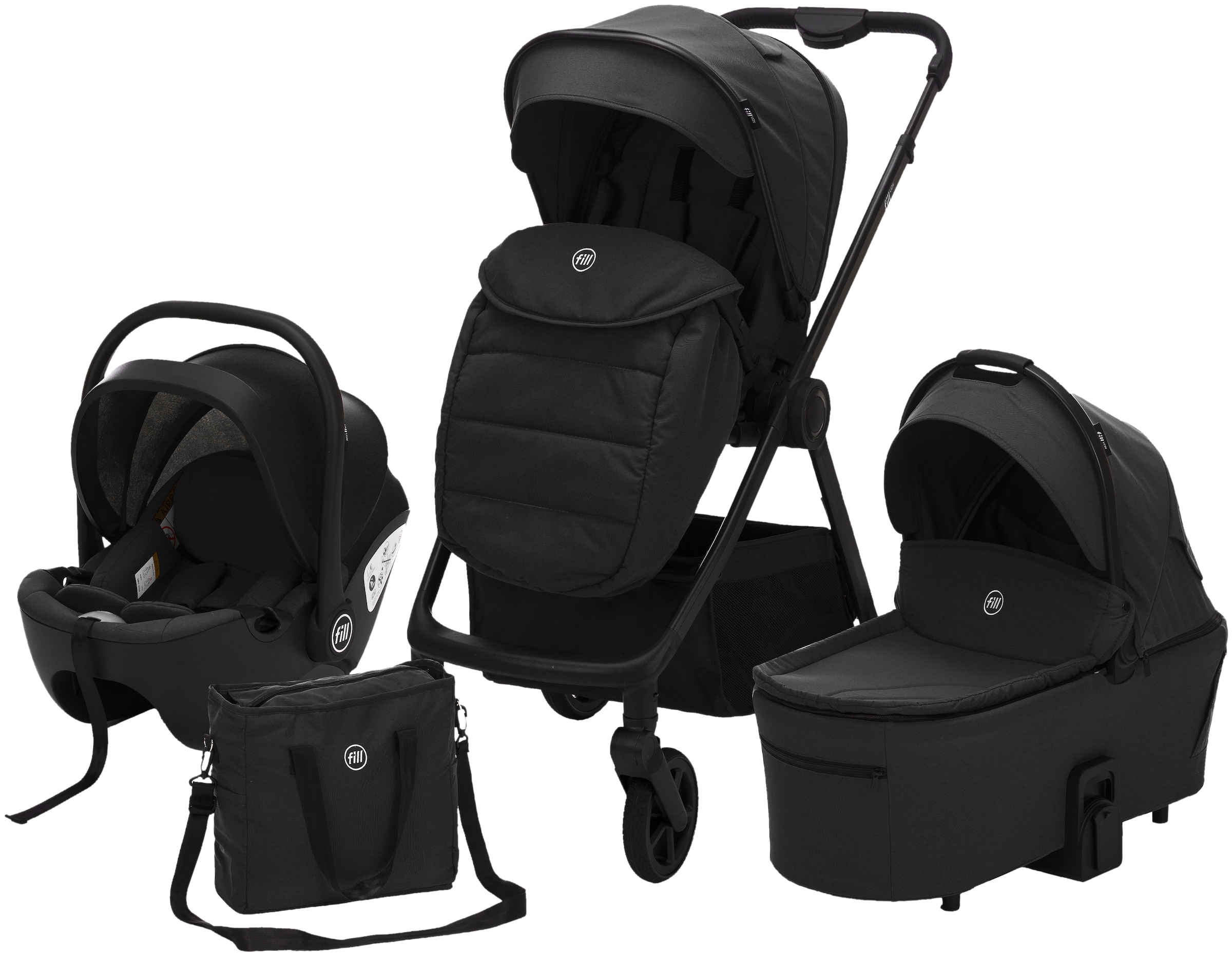Fillikid Kombi-Kinderwagen »Lion« 22 kg