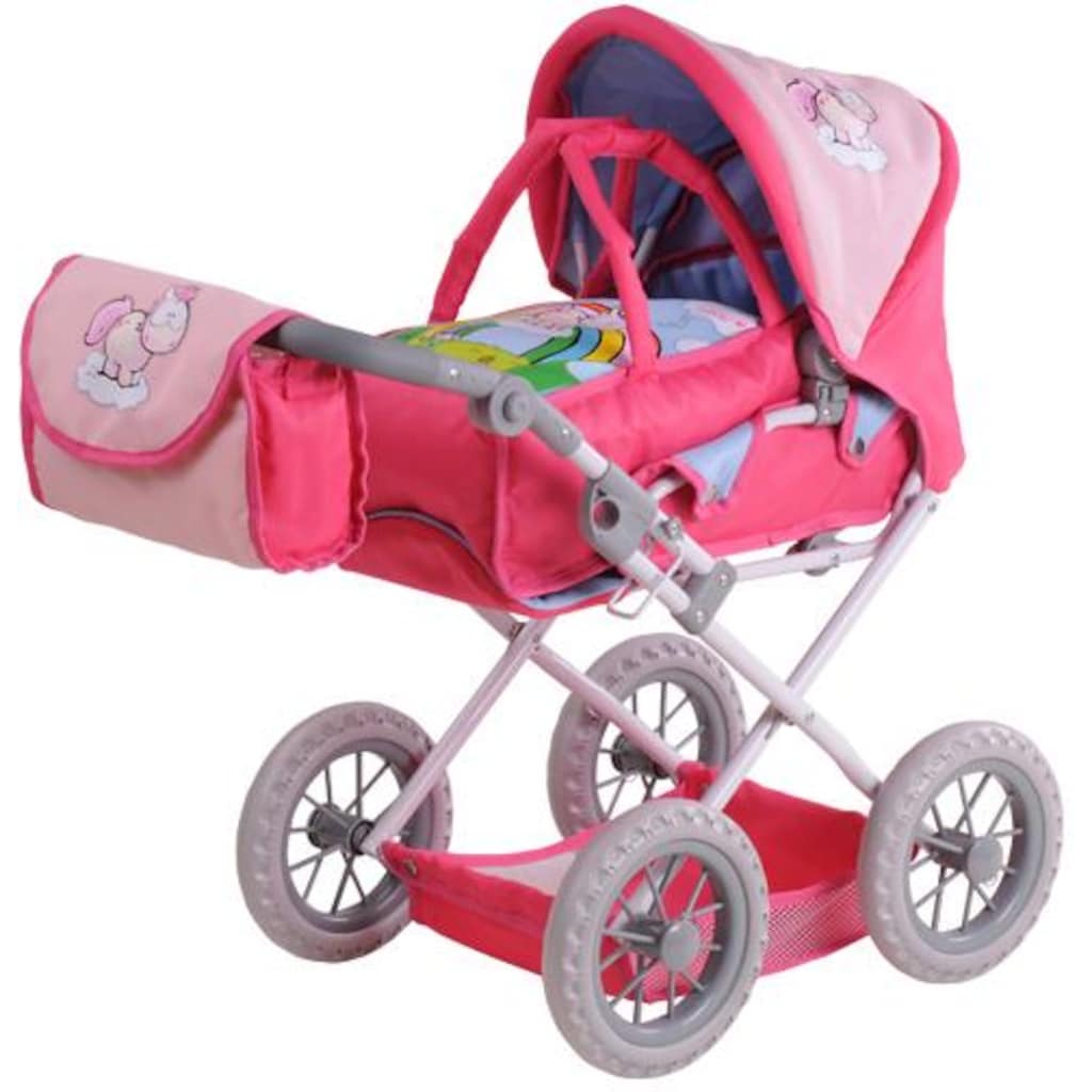 Knorrtoys® Kombi-Puppenwagen »Ruby - Nici, Theodor & Friends«, mit Wickeltasche