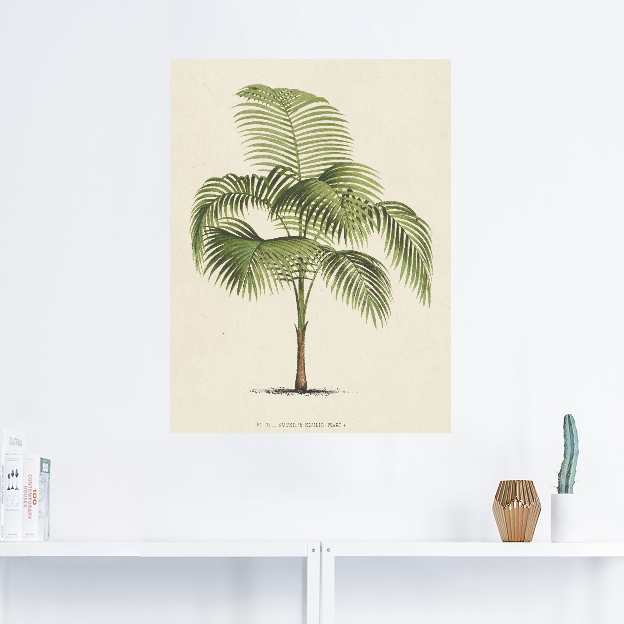 Artland Wandfolie »Palme I«, Pflanzen, (1 St.), selbstklebend