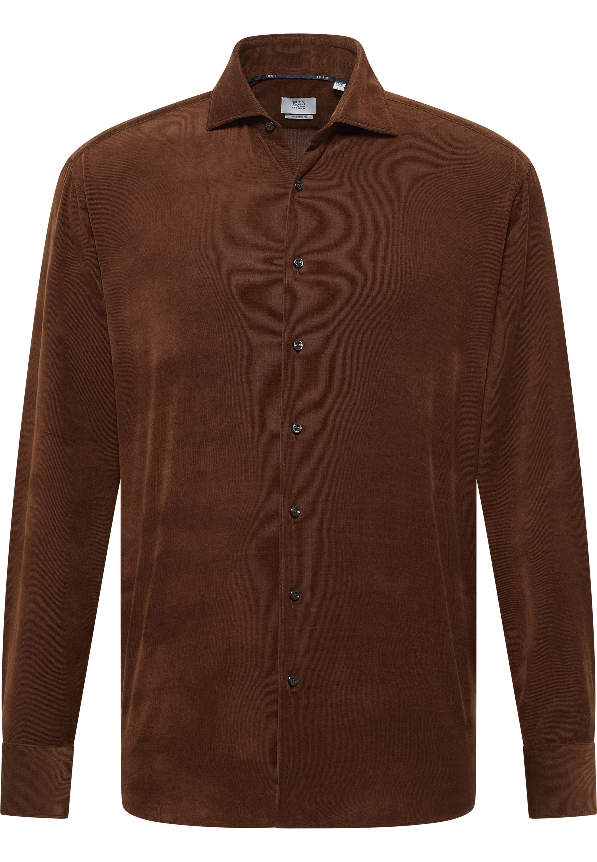 Eterna Langarmhemd »MODERN FIT« EASY IRON (bügelleicht)
