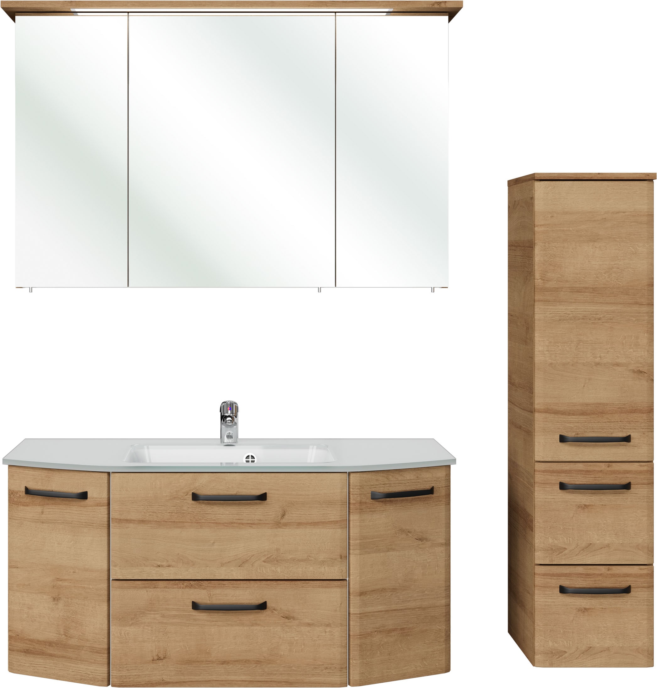 Saphir Badmöbel-Set »Quickset 318, mit Türdämpfer« 4 Stk. tlg.