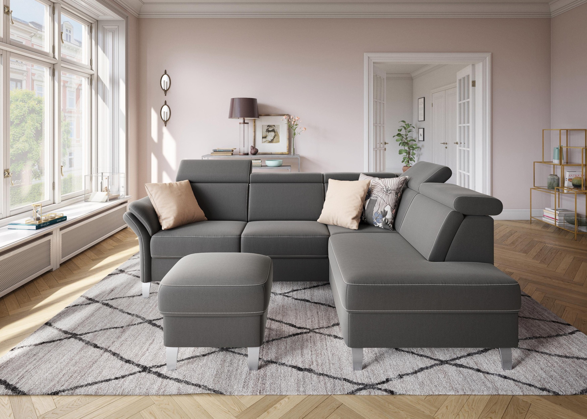 sit&more Hocker »Vincenzo«