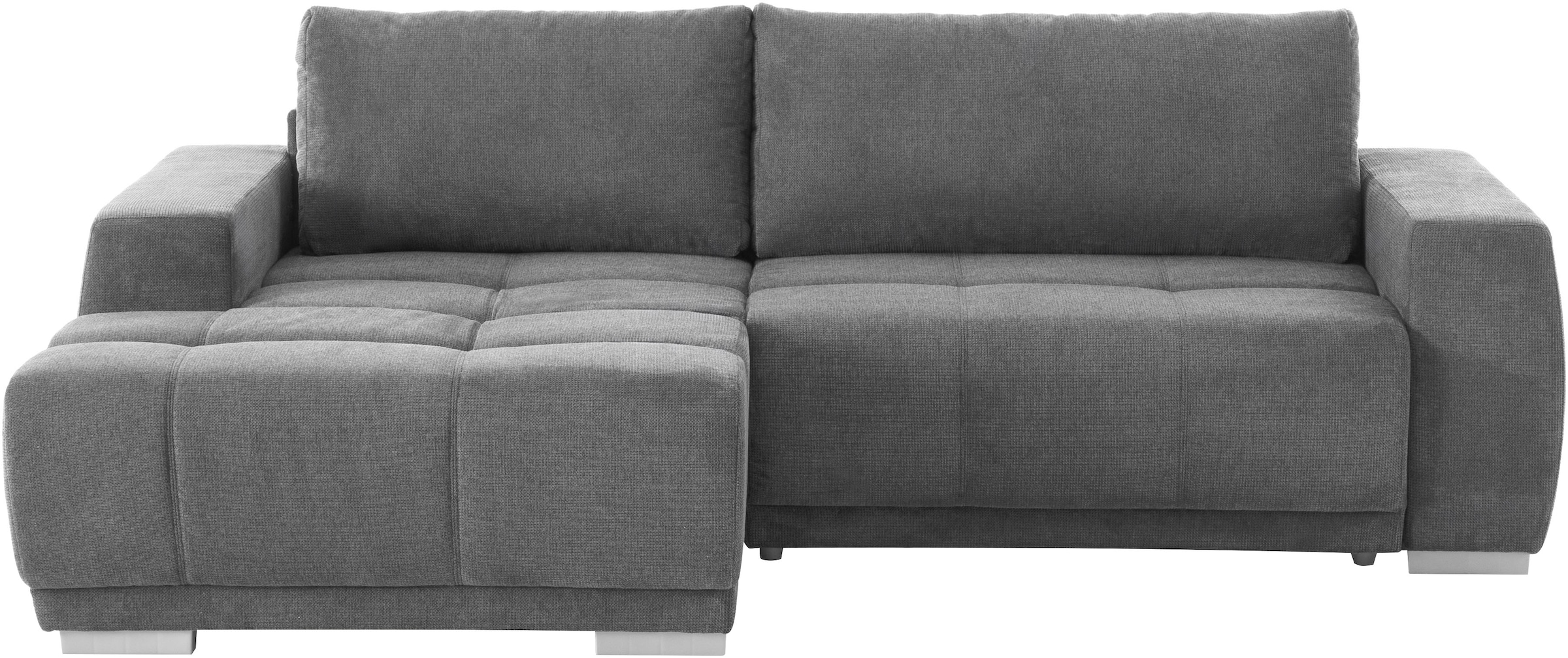 INOSIGN Ecksofa »Bolero L-Form«, wahlweise mit Bettfunktion & Bettkasten