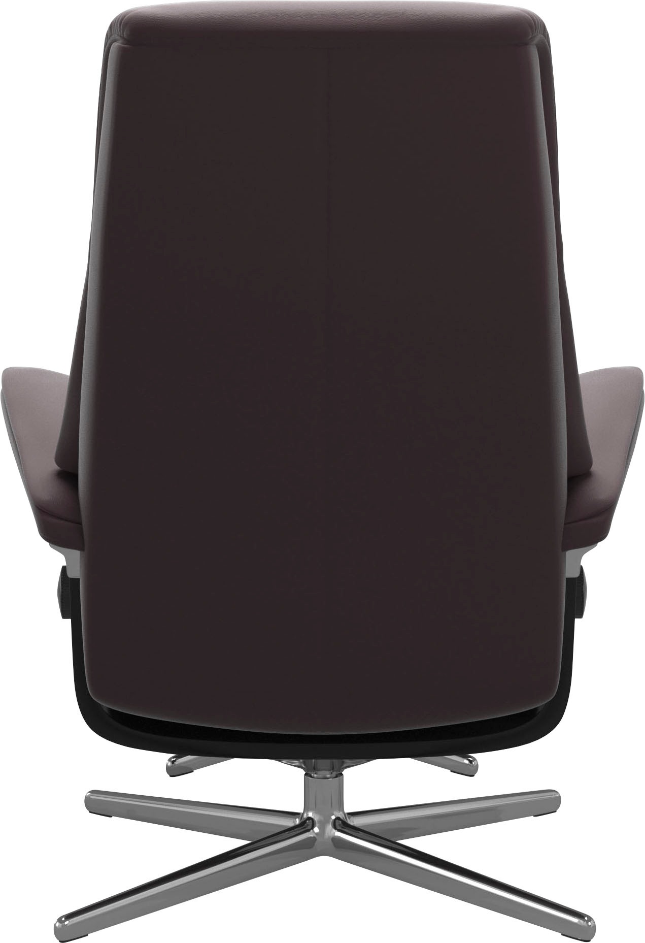 Stressless® Relaxsessel »View«, mit Cross Base, Größe S, M & L, Holzakzent Schwarz