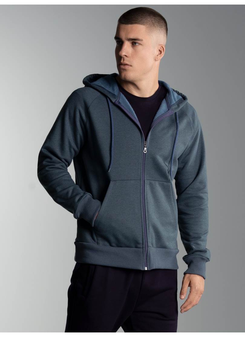 Trigema Sweatjacke »TRIGEMA Sweatjacke mit Kapuze« 1 Stk.