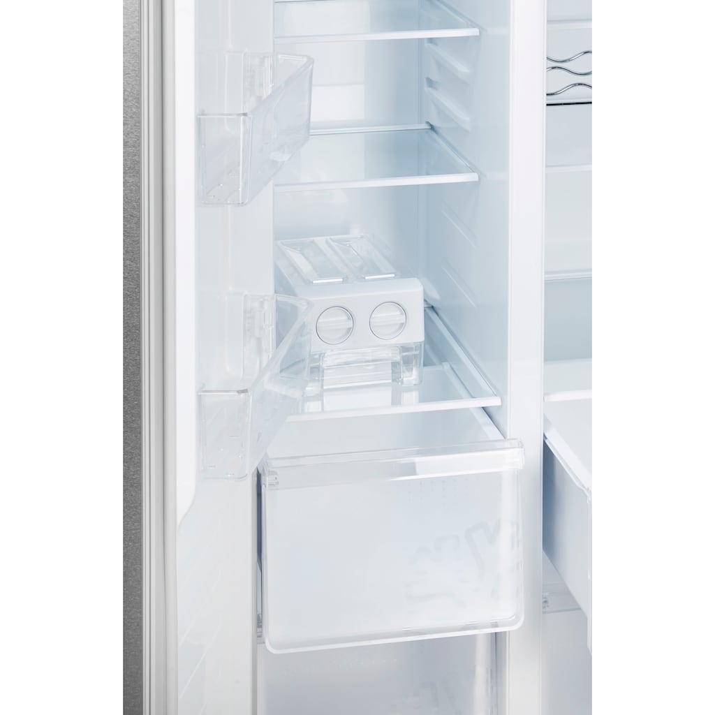 GORENJE Side-by-Side »NRS918EM«, NRS918EMX, 178,6 cm hoch, 91 cm breit