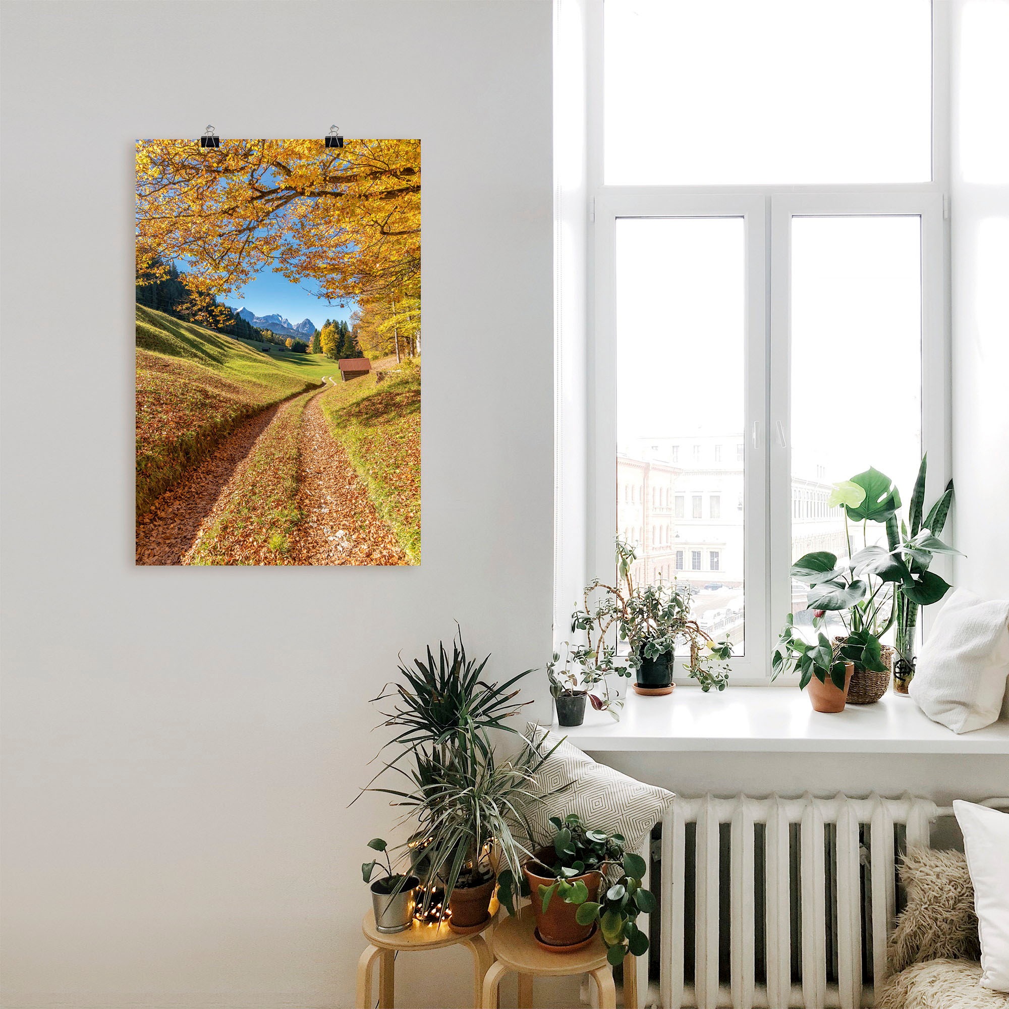 Artland Wandbild »Herbst in Bayern«, Berge & Alpenbilder, (1 St.), als Alub günstig online kaufen