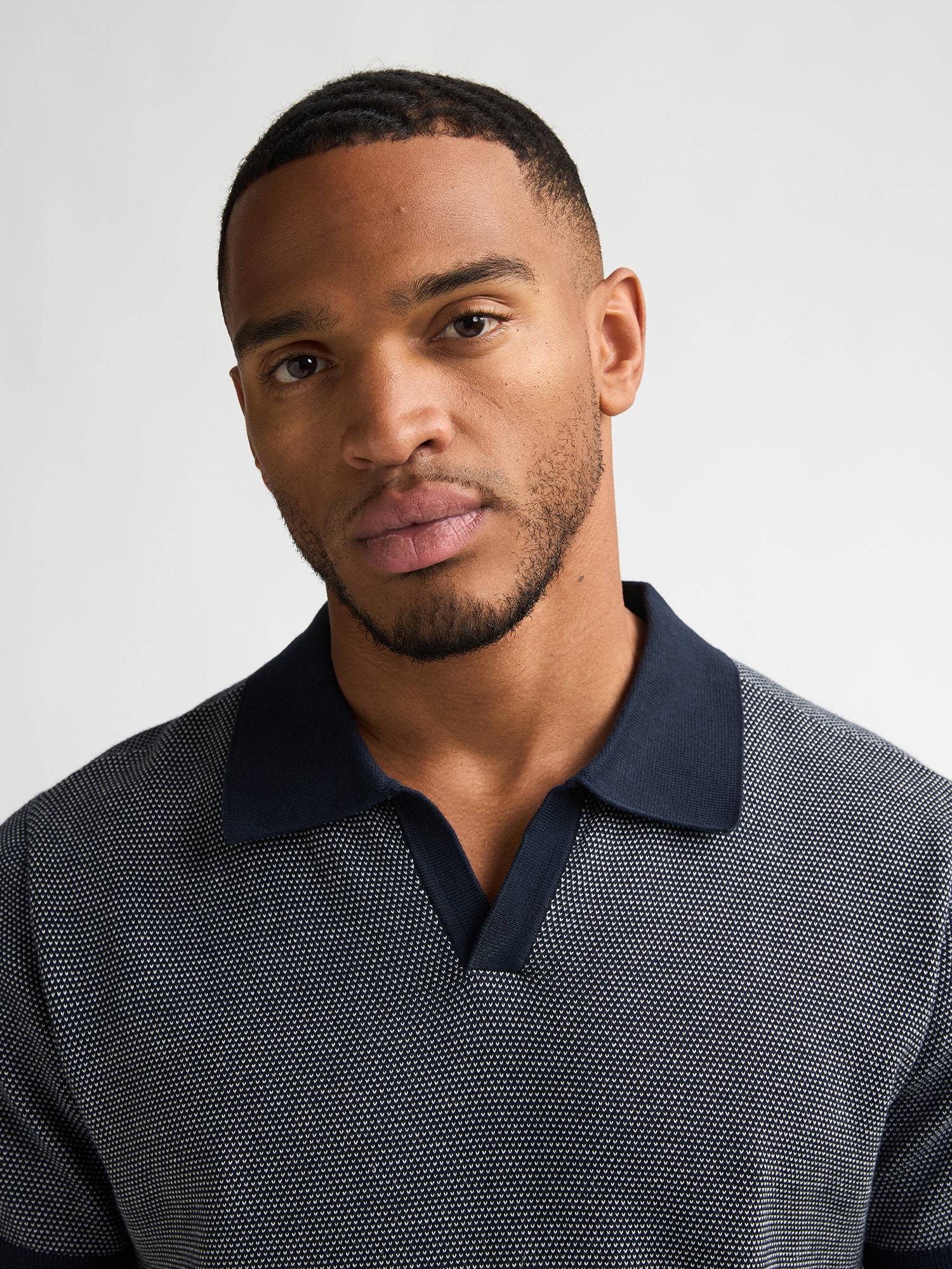 Petrol Industries Poloshirt »Men Knitwear Polo« mit offenem Polokragen