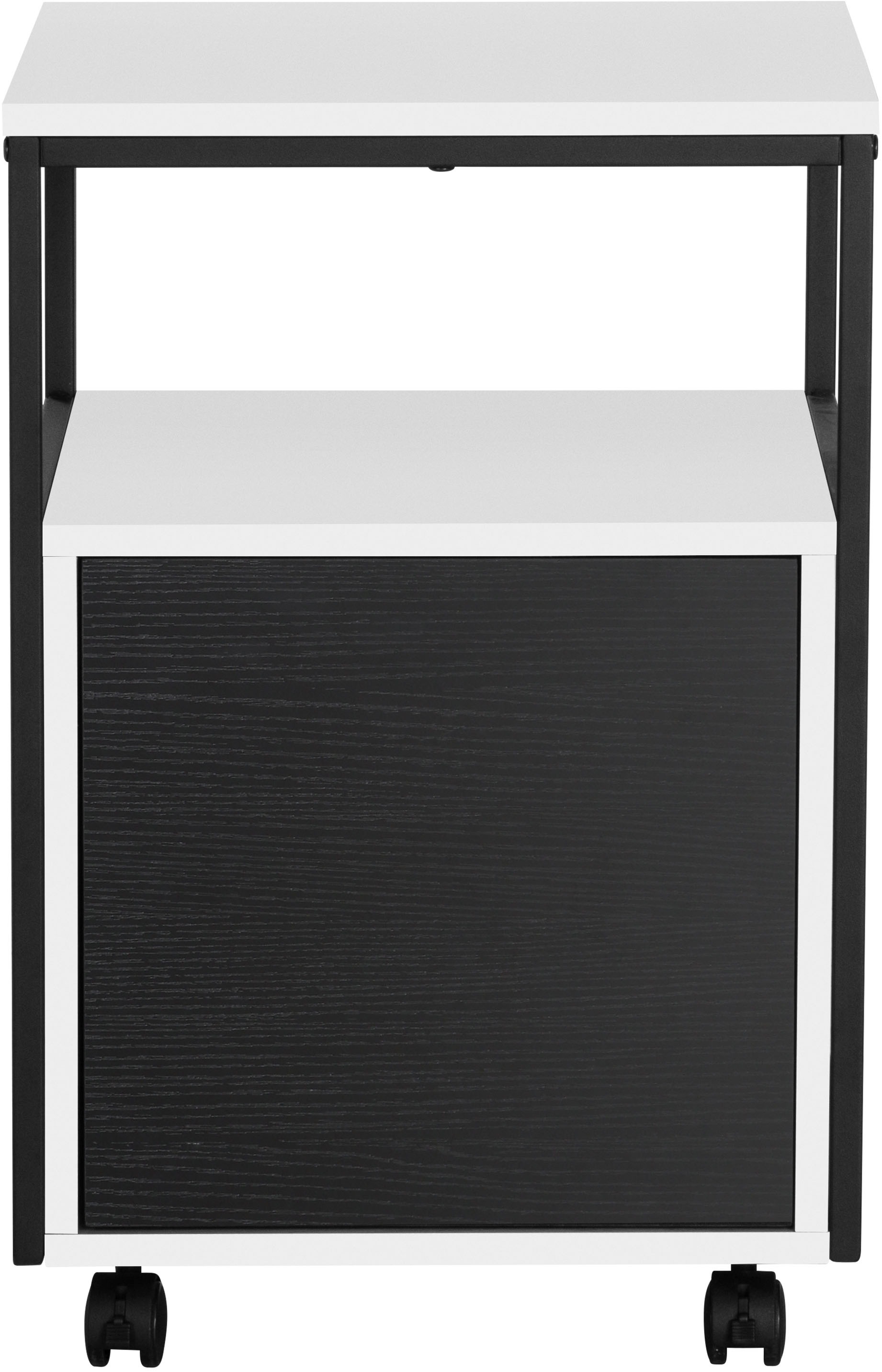 INOSIGN Rollcontainer »Korpo«, Metallgestell, Push-to-open, feststellbare Rollen, Breite 40 cm
