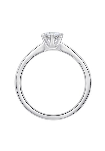 ONE ELEMENT Diamantring »0,10 ct Diamant Brillant Ring aus 585 Weißgold«, Damen Gold... kaufen
