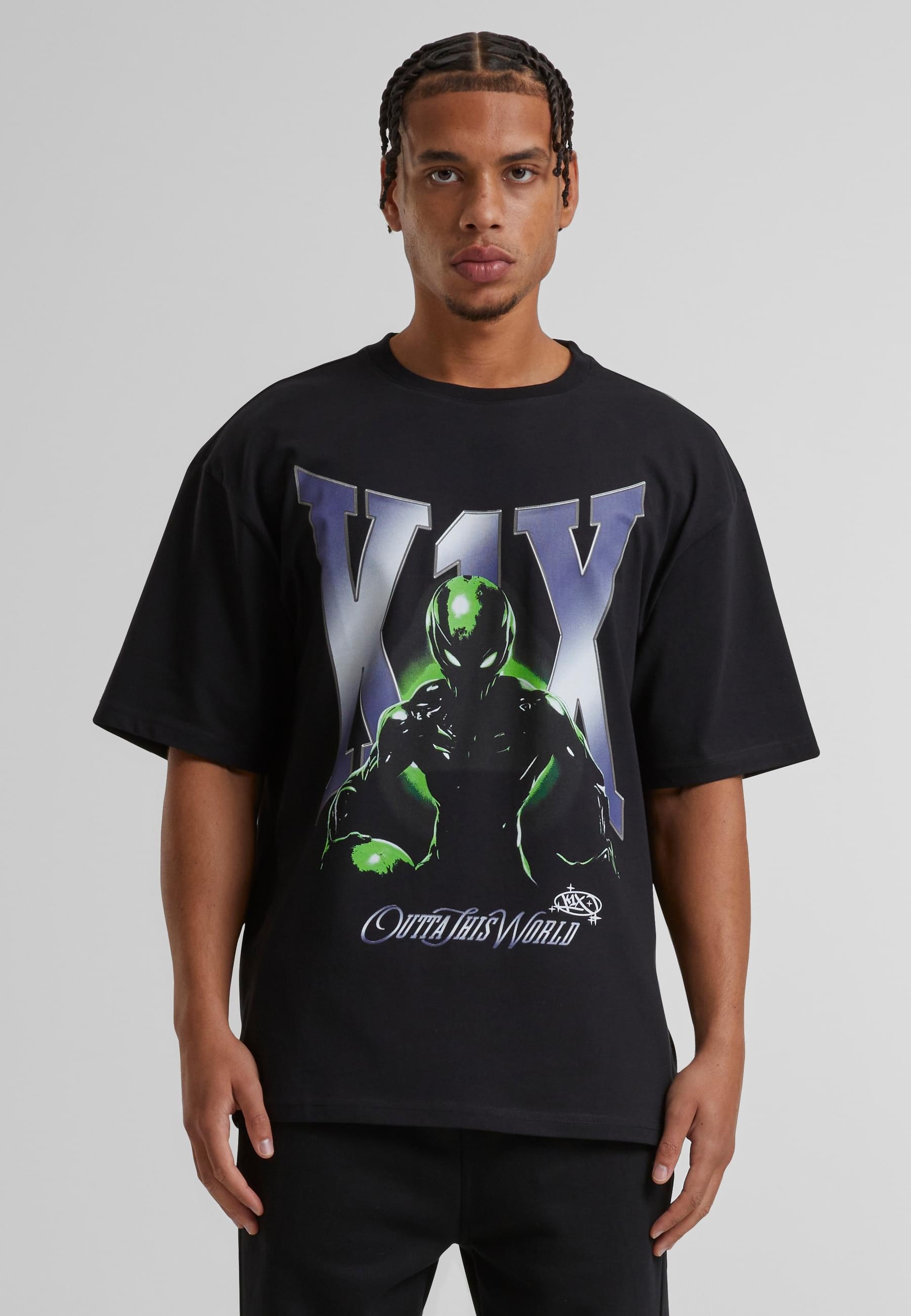 K1X T-Shirt »K1X KXM243-013-1 K1X Alien Built Tee« 1 Stk.