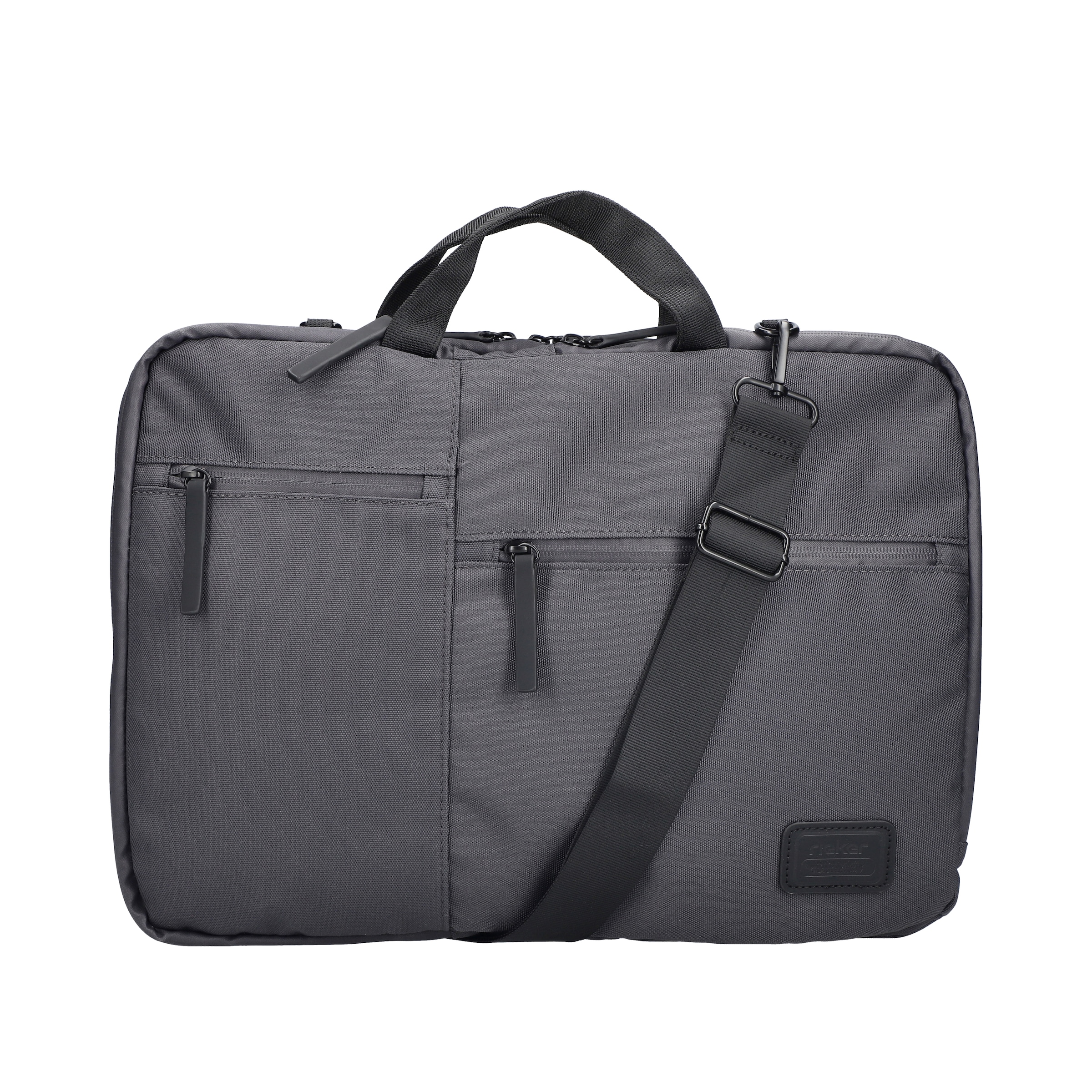 Rieker Businesstasche, Herren Arbeitstasche, Laptoptasche mit 2 geräumigen Hauptfächern