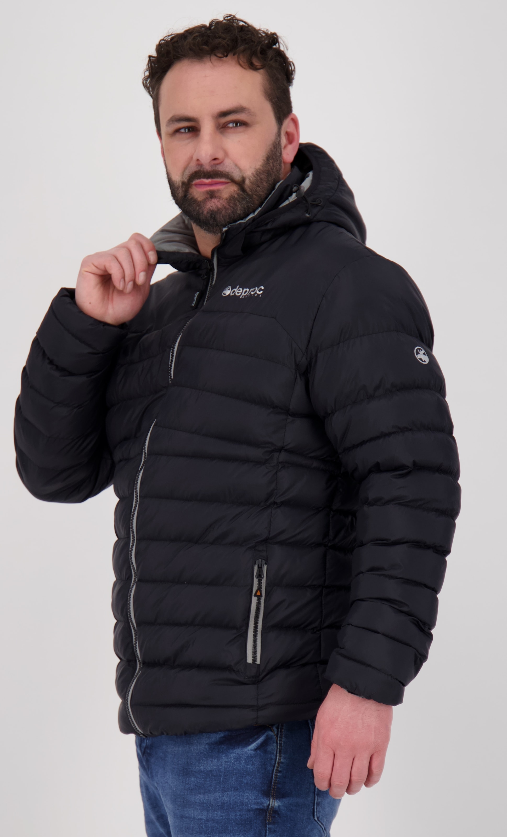 DEPROC Active Steppjacke »GILMOUR II M«, auch in Großen Größen erhältlich
