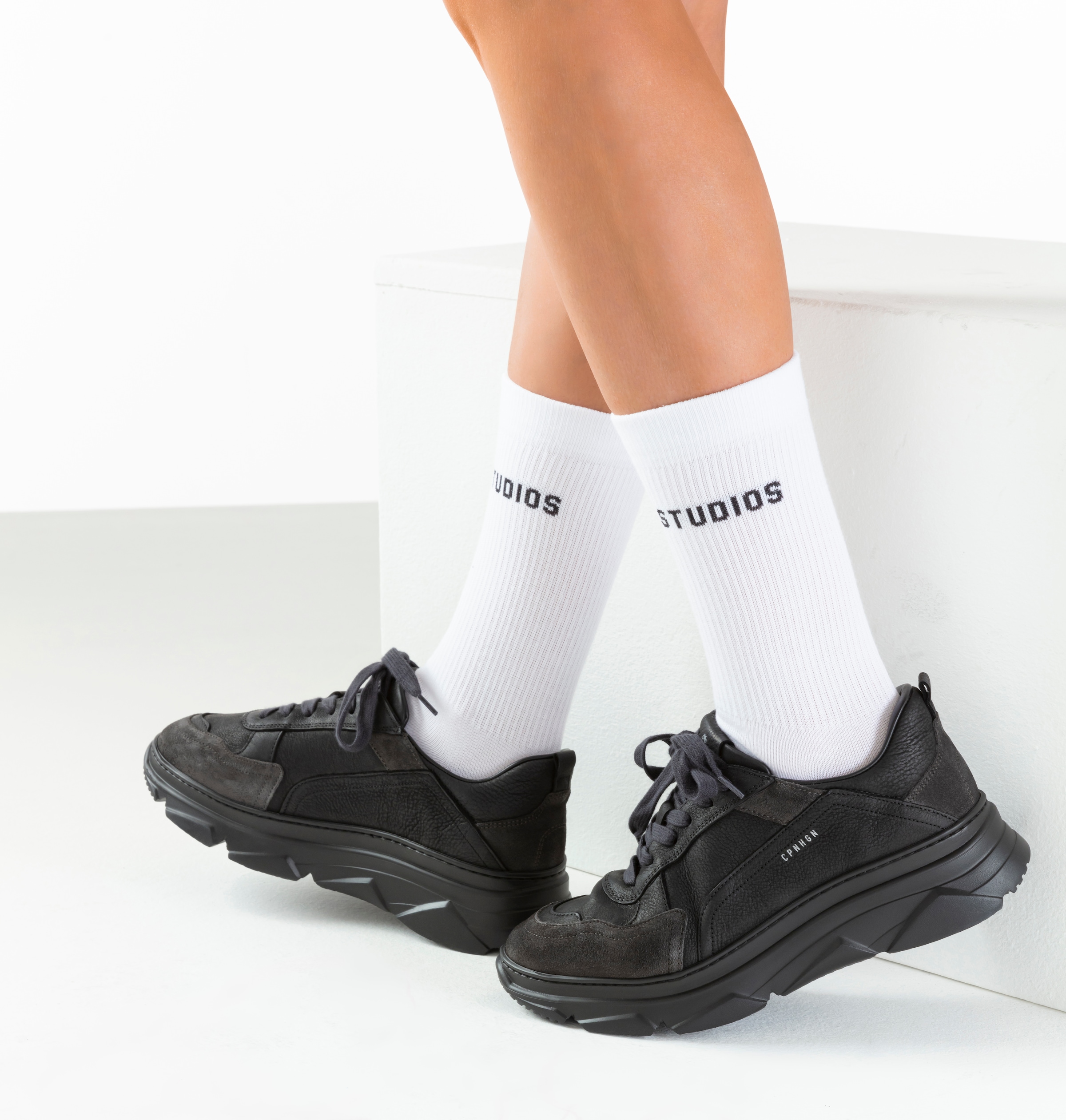 Copenhagen Studios Tennissocken Packung, 2 Paar tlg. ohne Frottee
