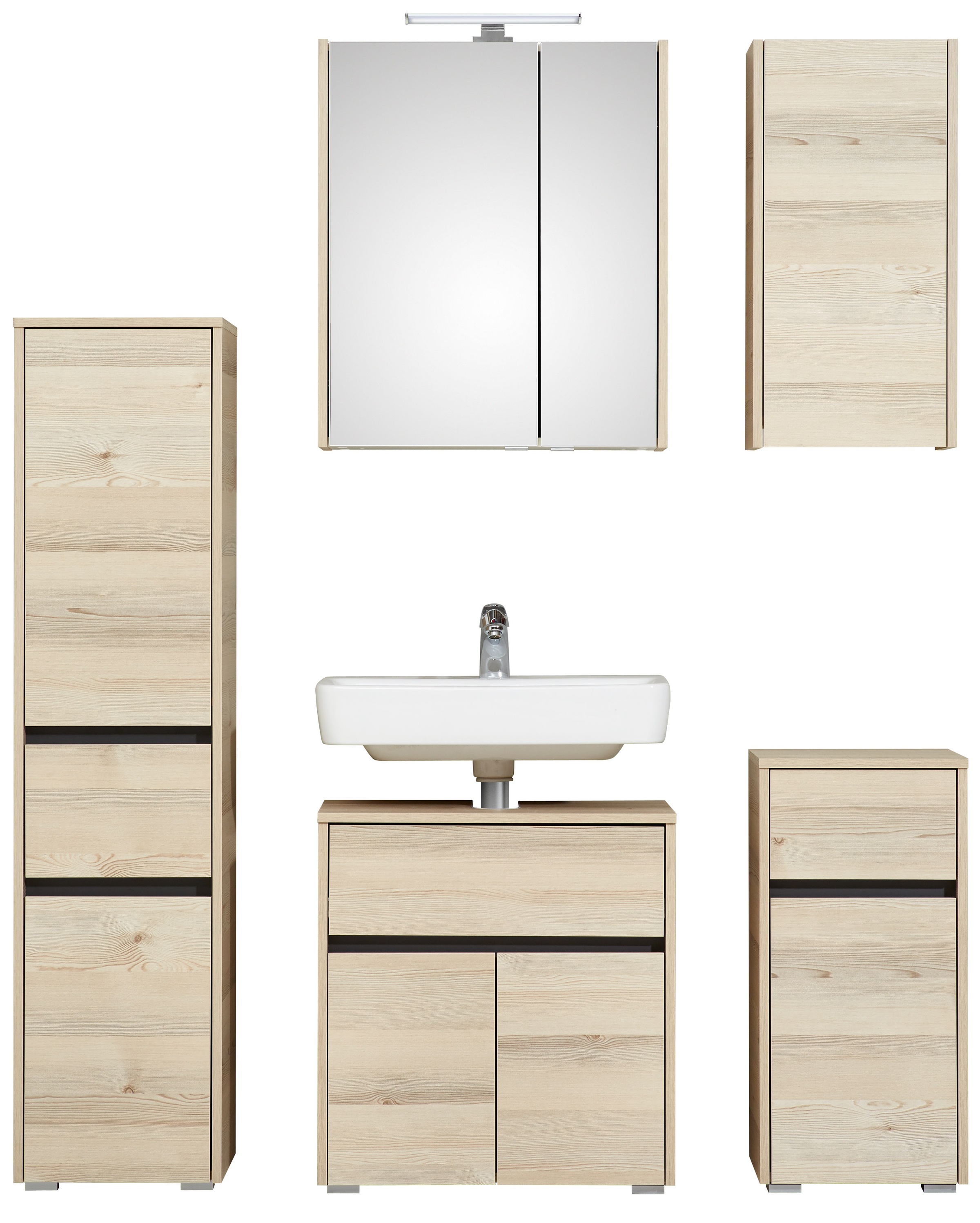 Saphir Badmöbel-Set »Quickset 393« Komplett-Set, 5 Stk. tlg. günstig online kaufen