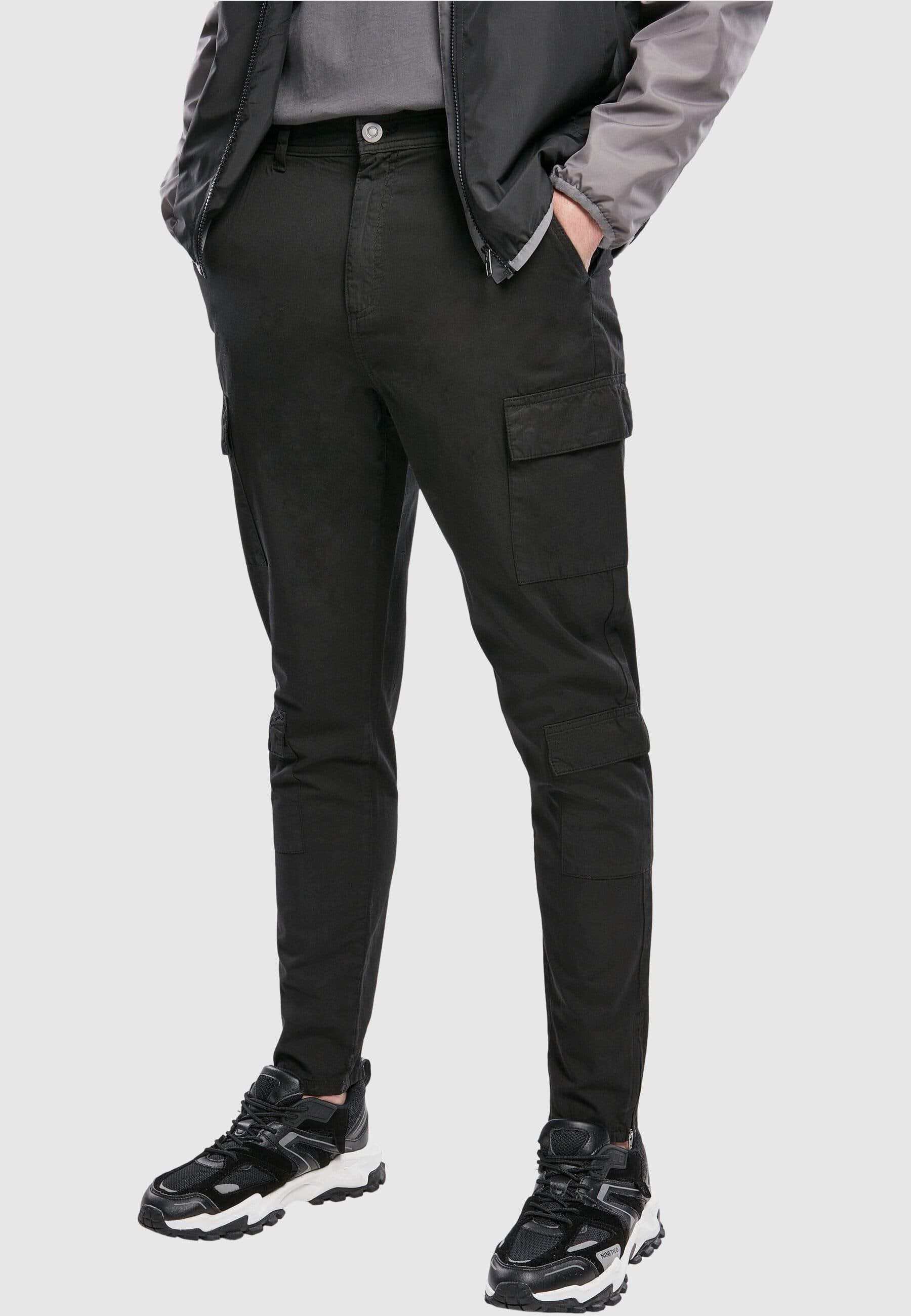 URBAN CLASSICS Cargohose »Urban Classics Herren Tapered Double Cargo Pants«