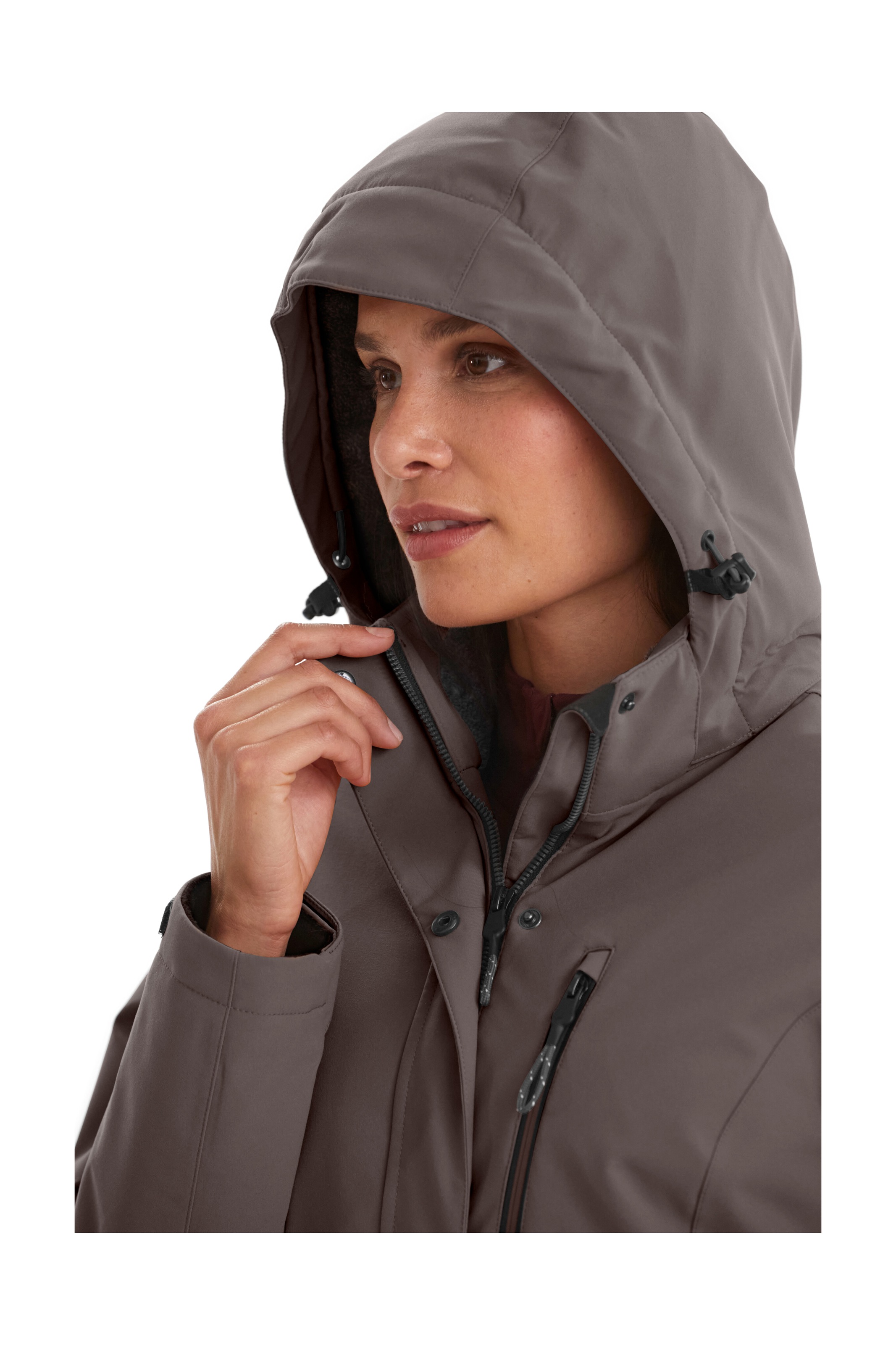 Killtec Outdoorjacke »KOW 140 WMN JCKT«, Wasserdichte Damenjacke, atmungsaktiv, abnehmbare Kapuze