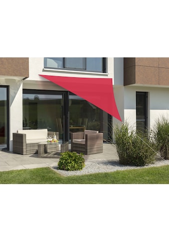 Schneider Schirme Sonnensegel »Lanzarote«, Rot, ca. 360 x 360 x 360 cm kaufen