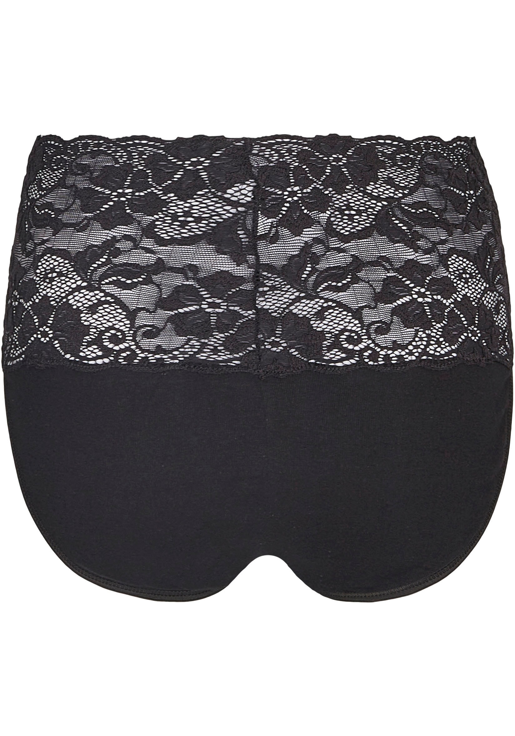 Nina Von C. Taillenslip »"Fine Cotton"« 2er Pack,  eng, elastisch, bequem, feminin, atmungsaktiv, breiter Bund mit Spitze