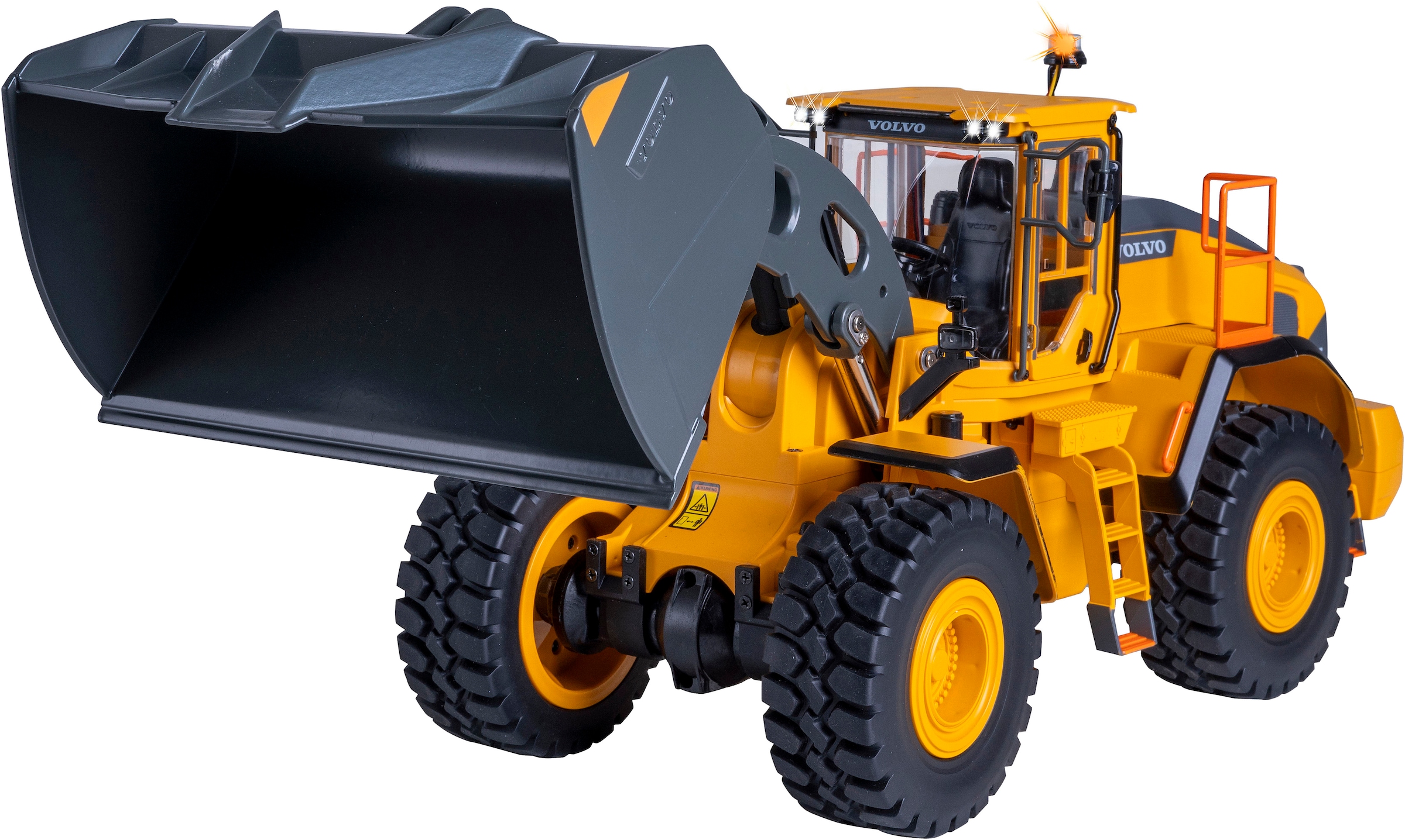 Jamara RC-Bagger »Radlader Volvo L260H Metal 2,4GHz«, LED-Licht; Maßstab 1:14