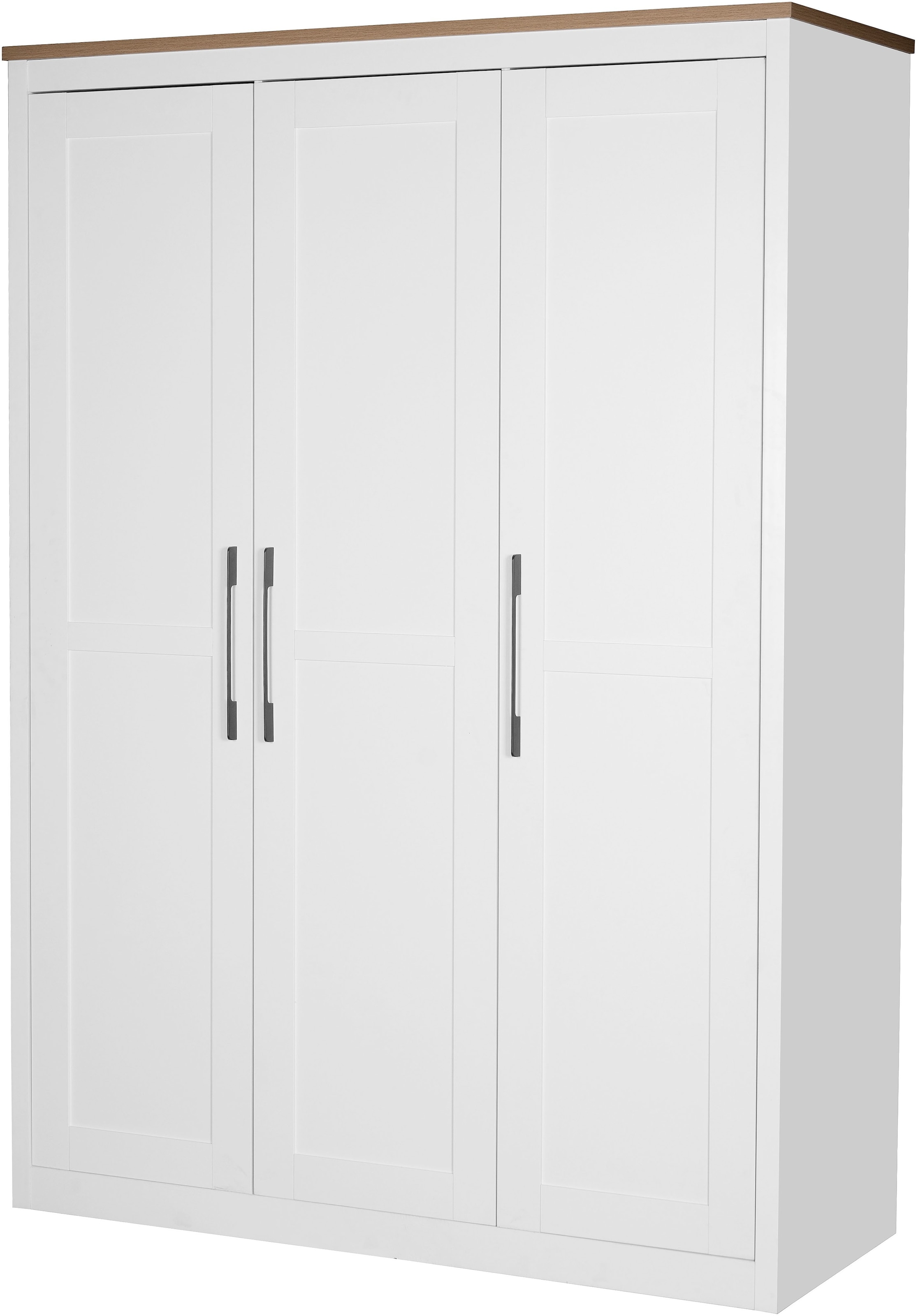 OTTO home Kleiderschrank »Büsum Schlafzimmer Schrank Otto´s Choice« stabile robuste Bauweise mit optimaler Aufteilung,  Schlafzimmerschrank Landhaus Design Garderobe Schrank Bestseller