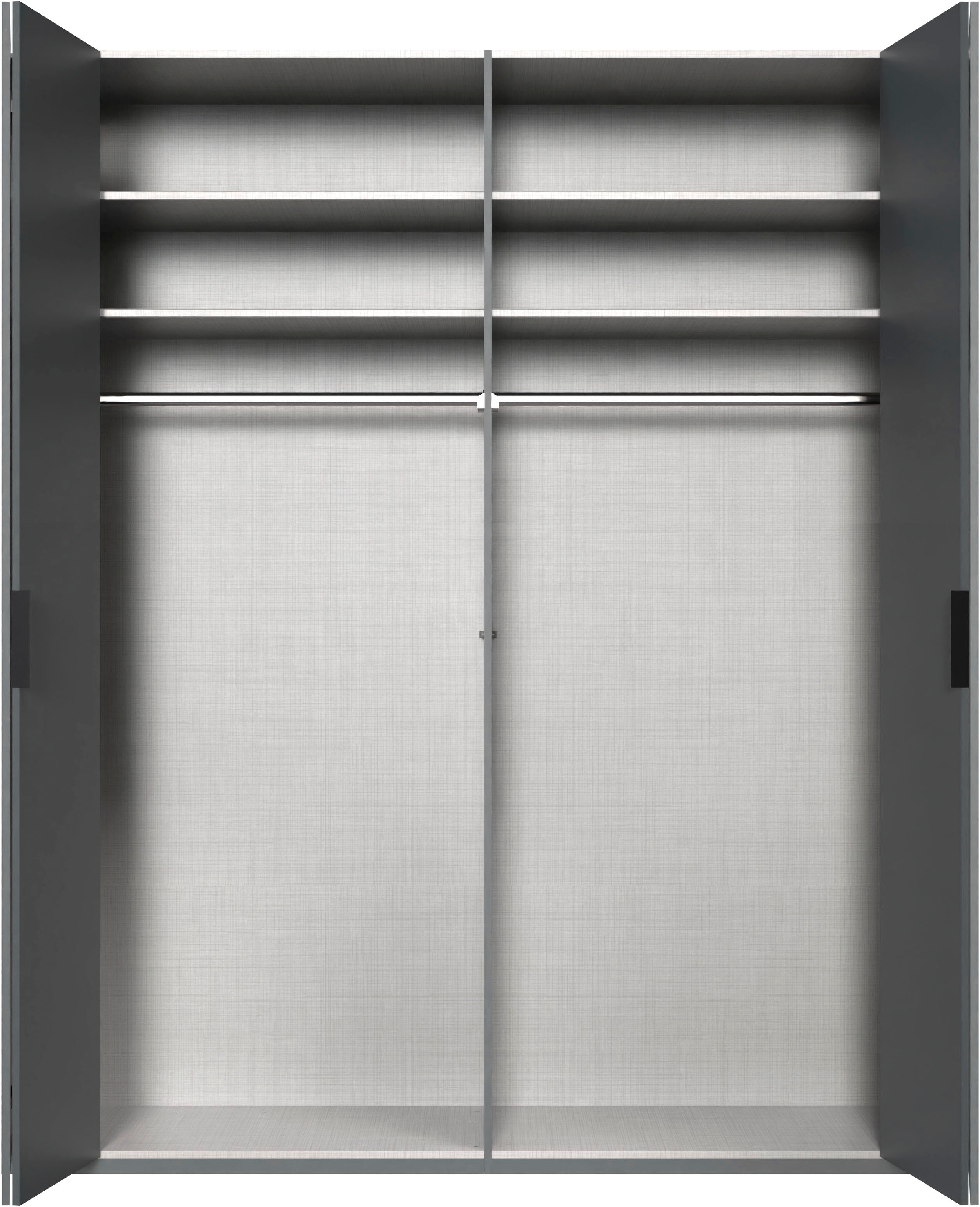 Wimex Kleiderschrank »Oxford by fresh to go, in 3 Breiten, Made in Germany«, (wahlweise mit oder ohne Spiegel), mit hochwertigen Falttüren für den perfekten Überblick