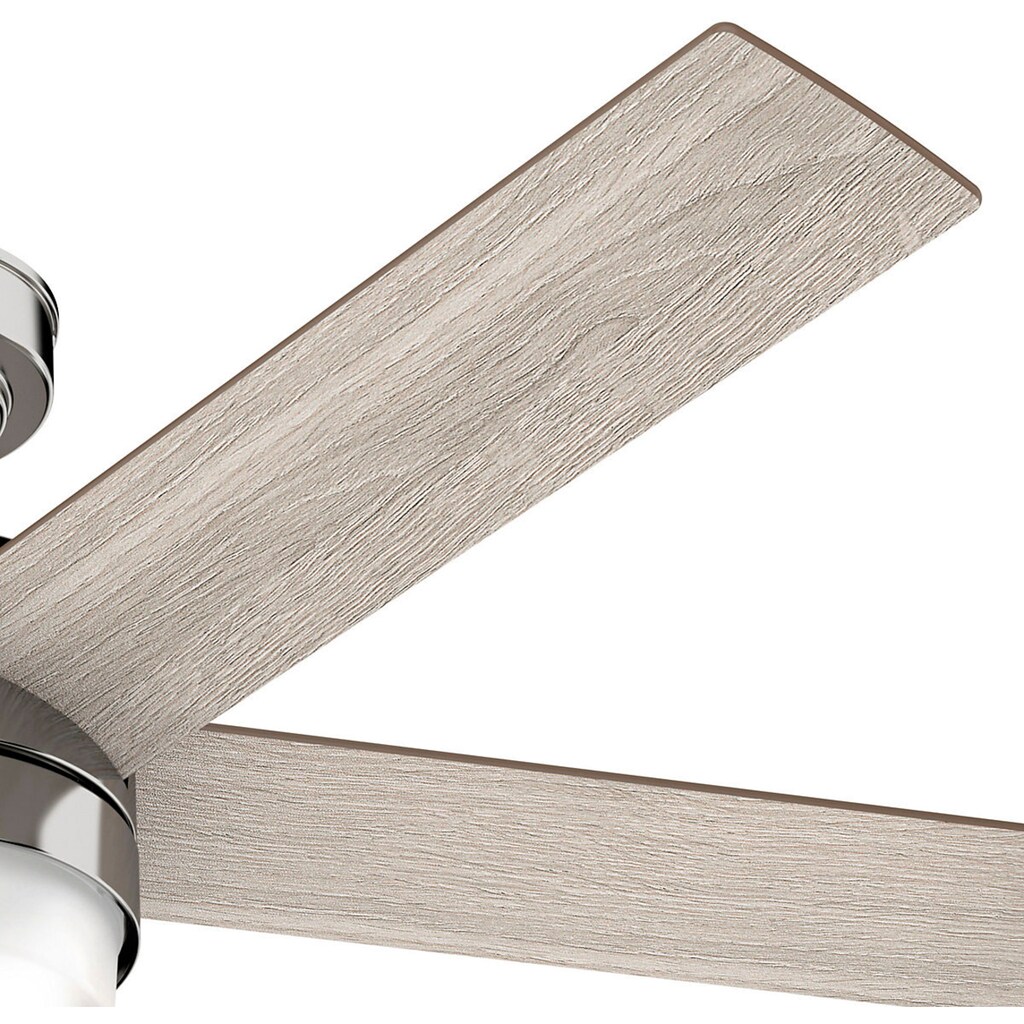 Hunter Deckenventilator »Claudette, 132 cm Nickel poliert«