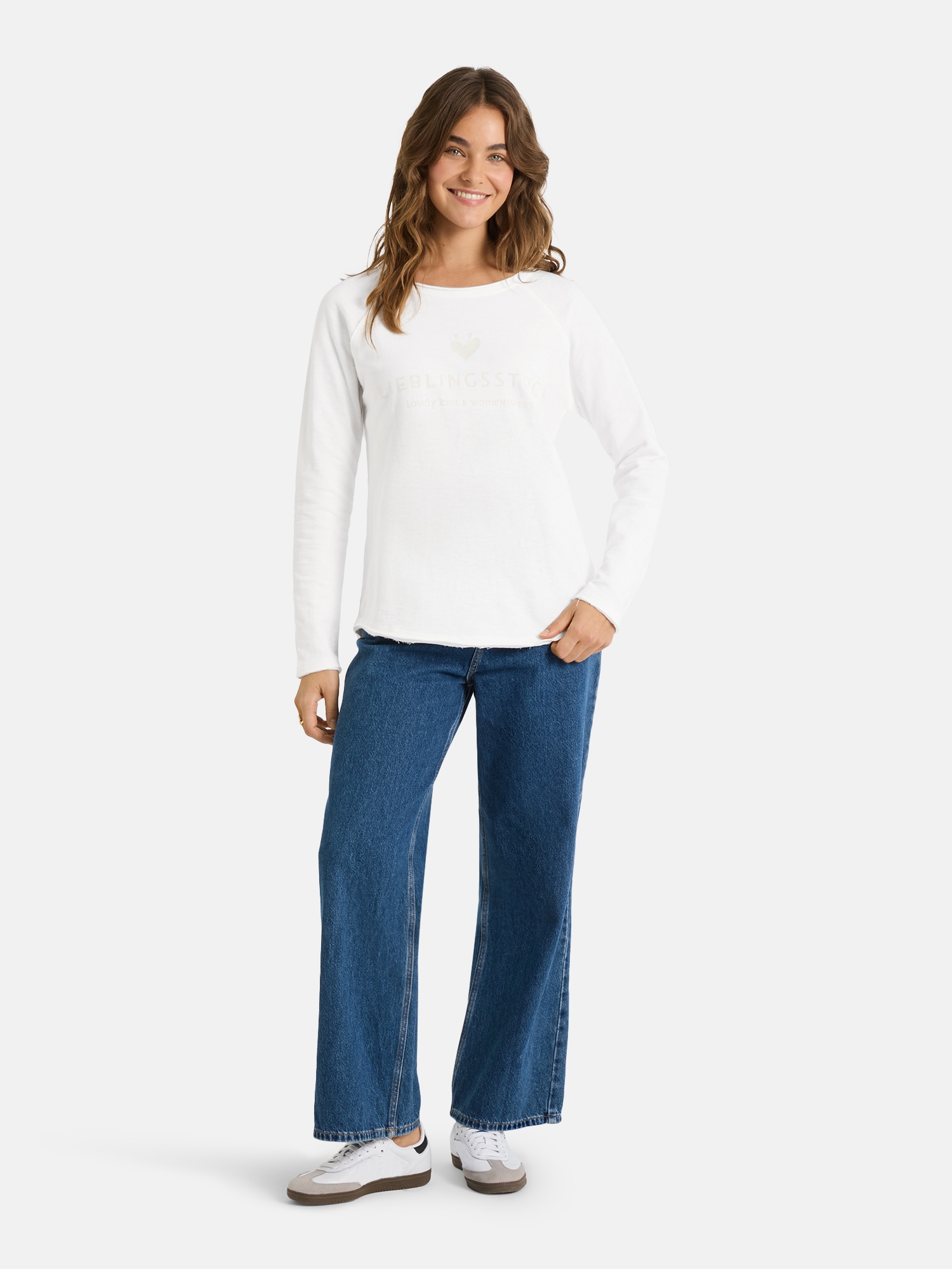 Lieblingsstück Sweatshirt »CathrinaEP«, mit Logo-Print
